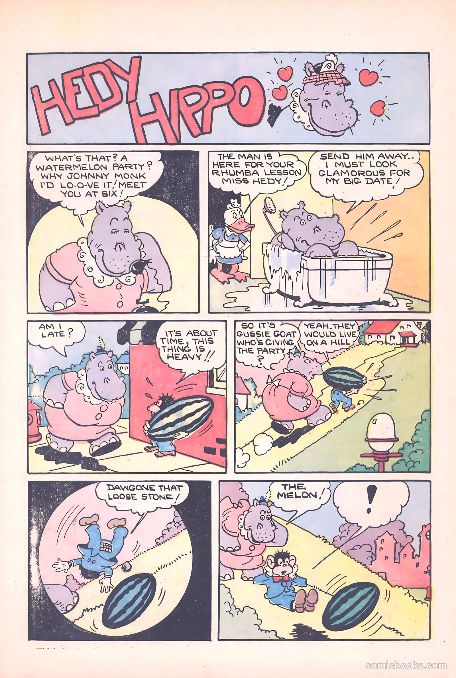 Cosmo Cat #4 (1957) — page 32 of 36