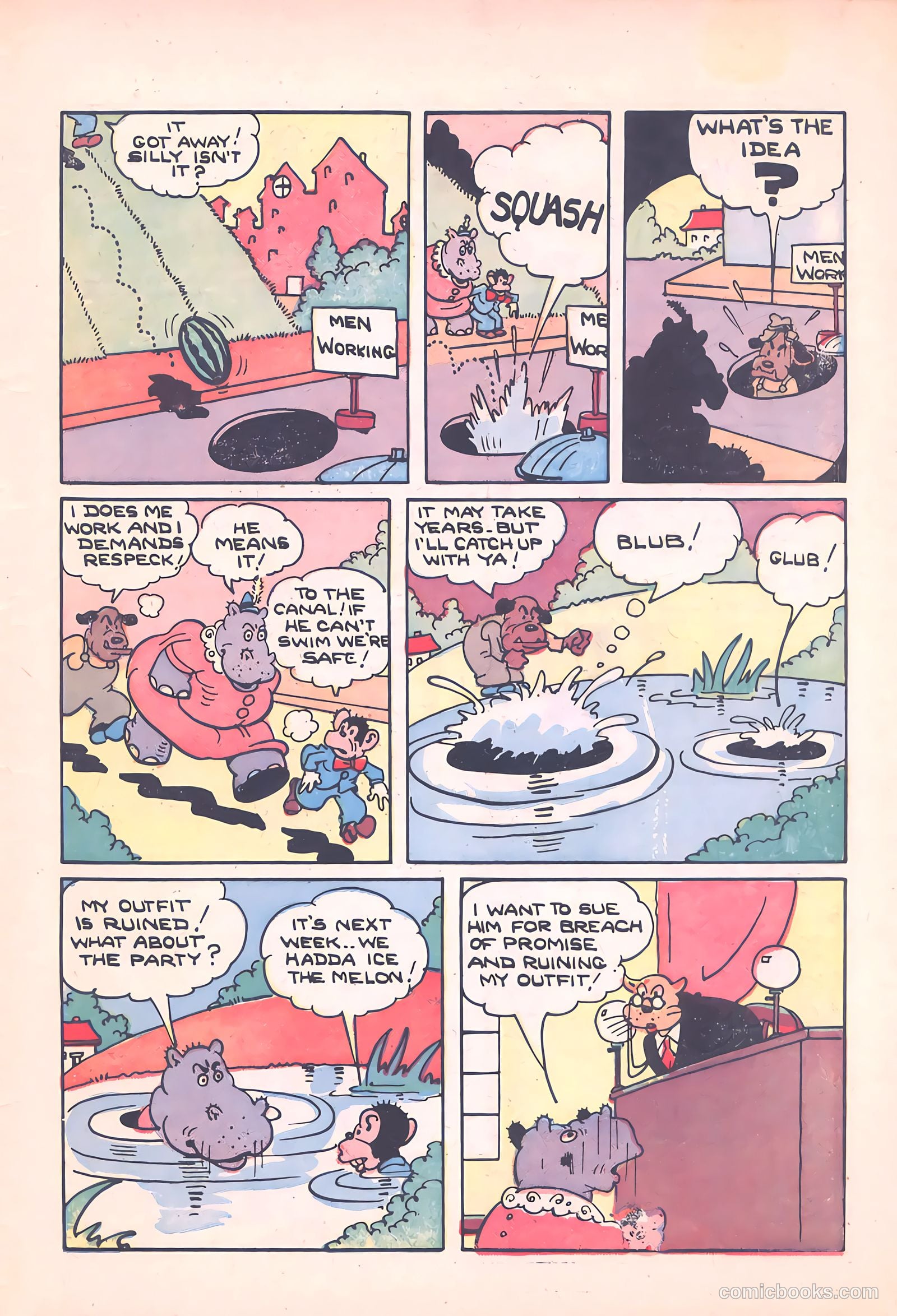 Cosmo Cat #4 (1957) — page 33 of 36