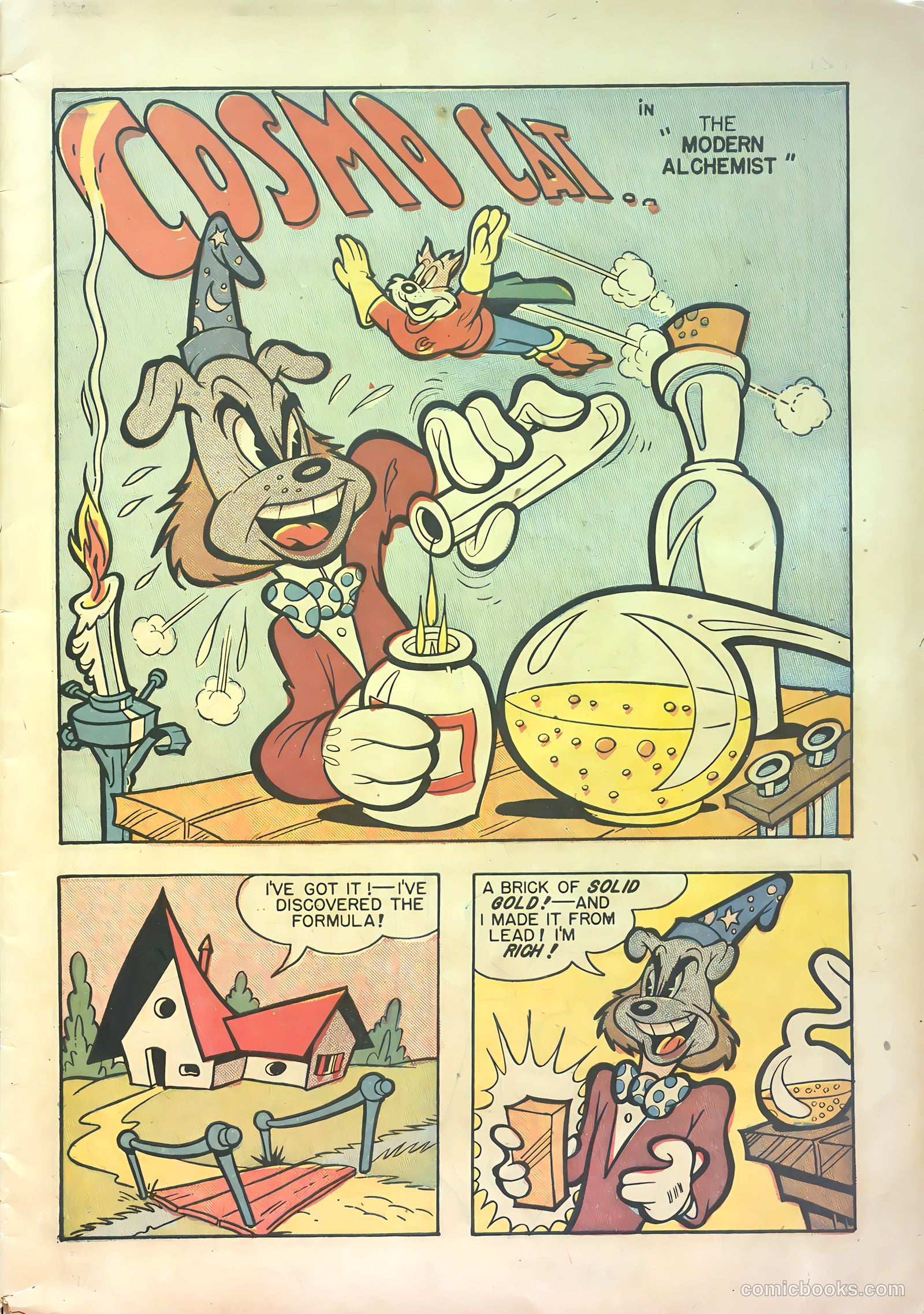 Cosmo Cat #5 (1947) — page 3 of 36