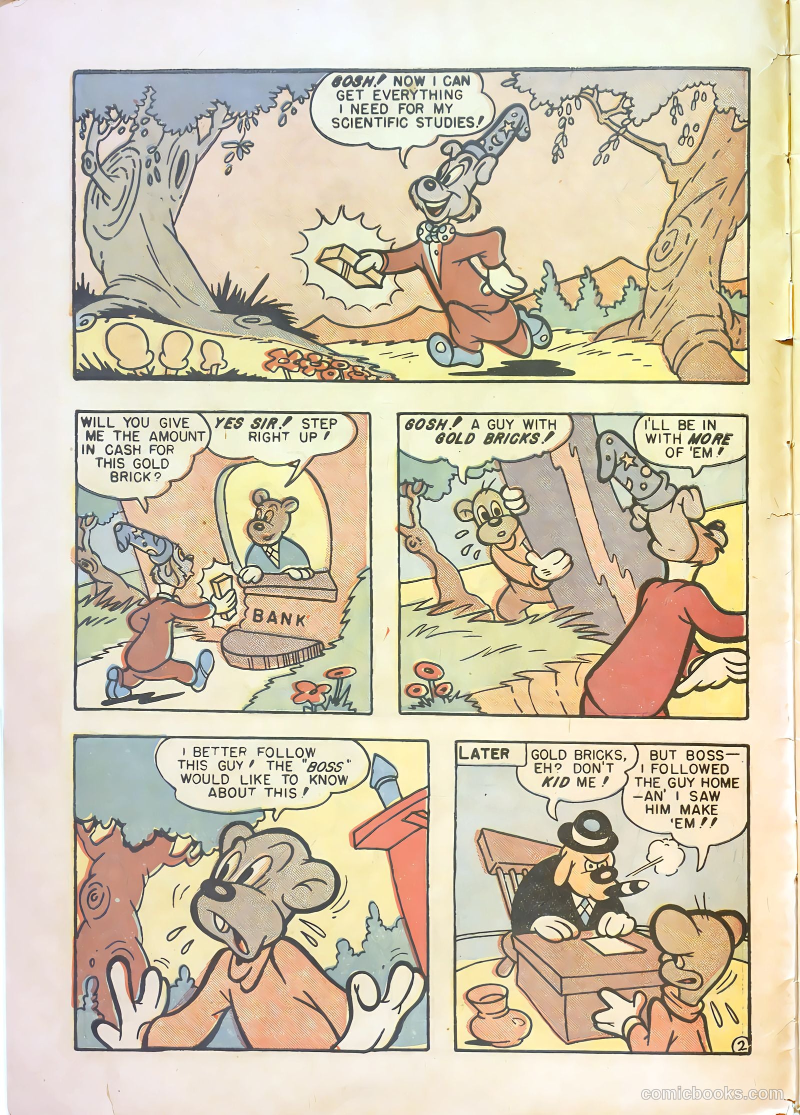 Cosmo Cat #5 (1947) — page 4 of 36
