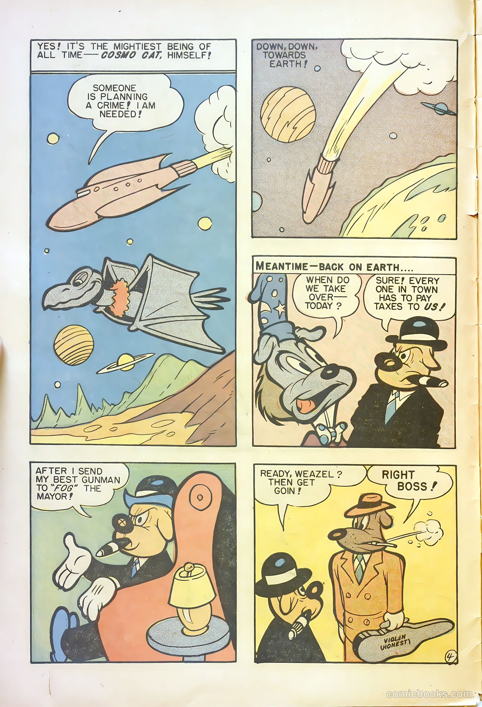 Cosmo Cat #5 (1947) — page 6 of 36