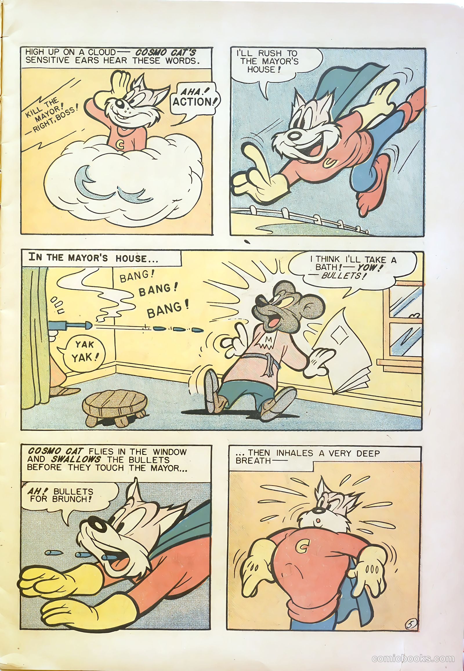 Cosmo Cat #5 (1947) — page 7 of 36