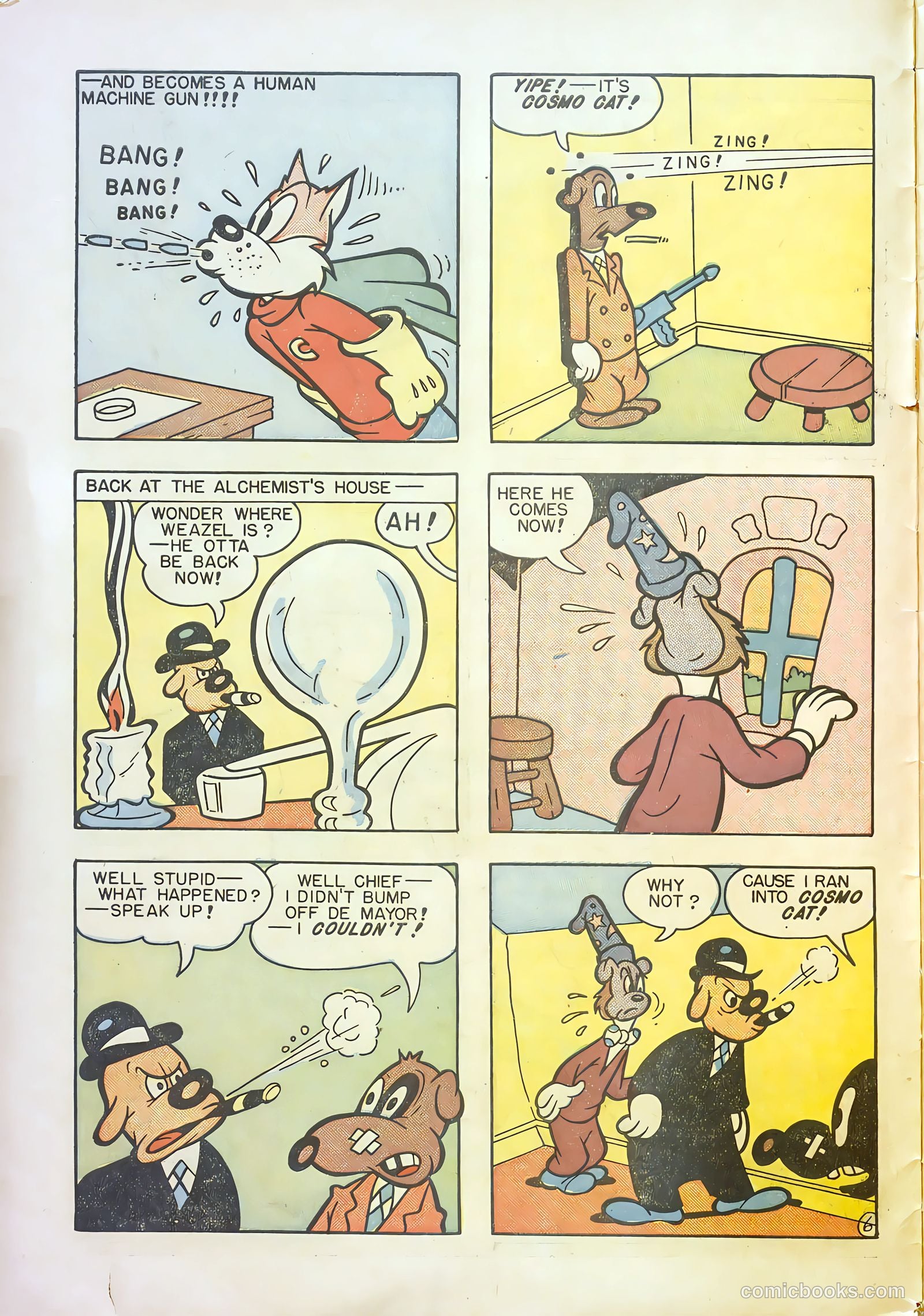 Cosmo Cat #5 (1947) — page 8 of 36