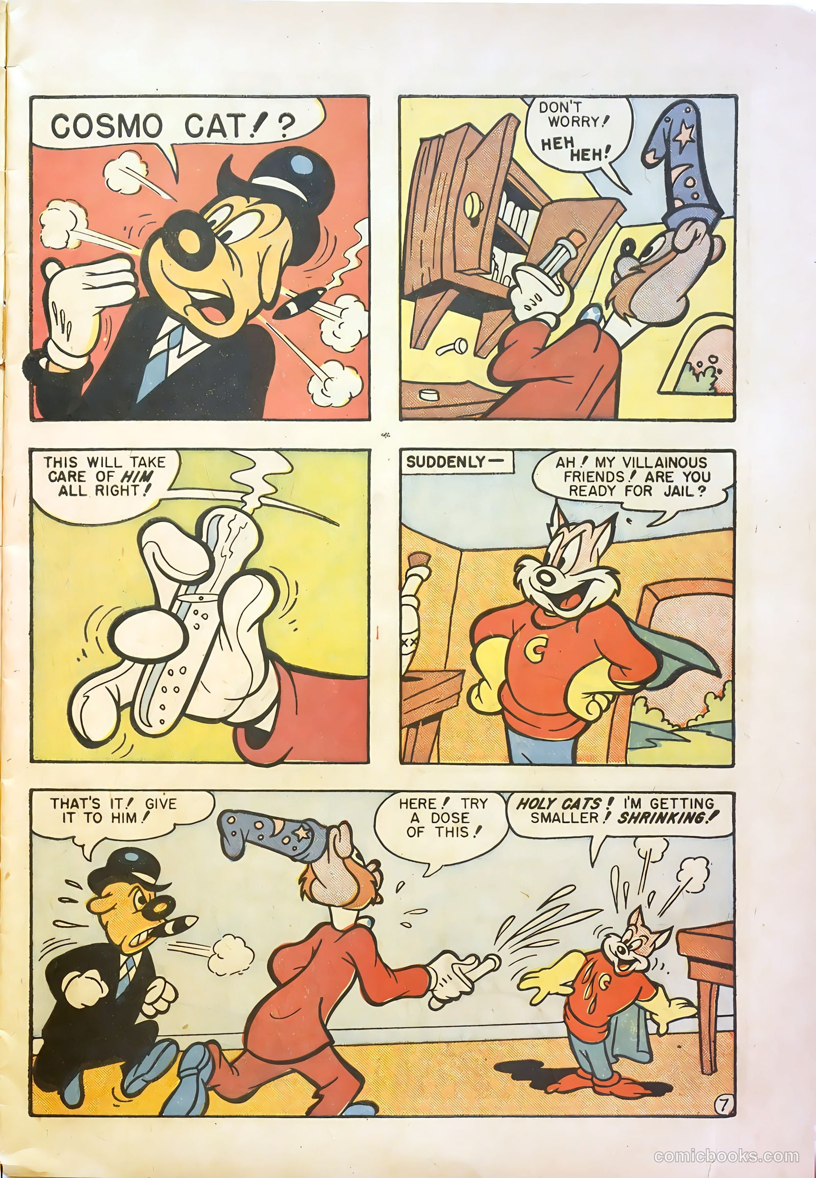 Cosmo Cat #5 (1947) — page 9 of 36