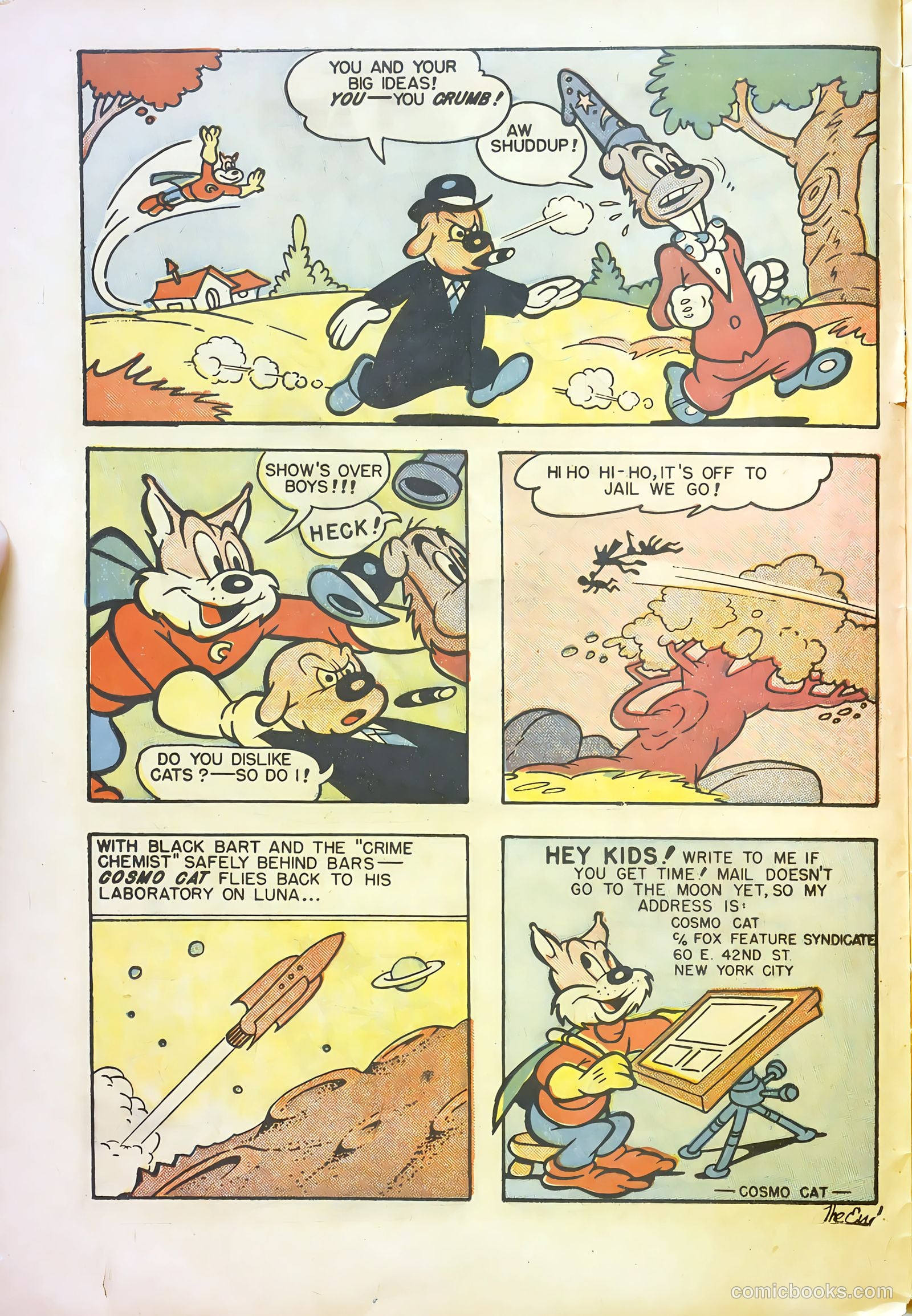 Cosmo Cat #5 (1947) — page 12 of 36