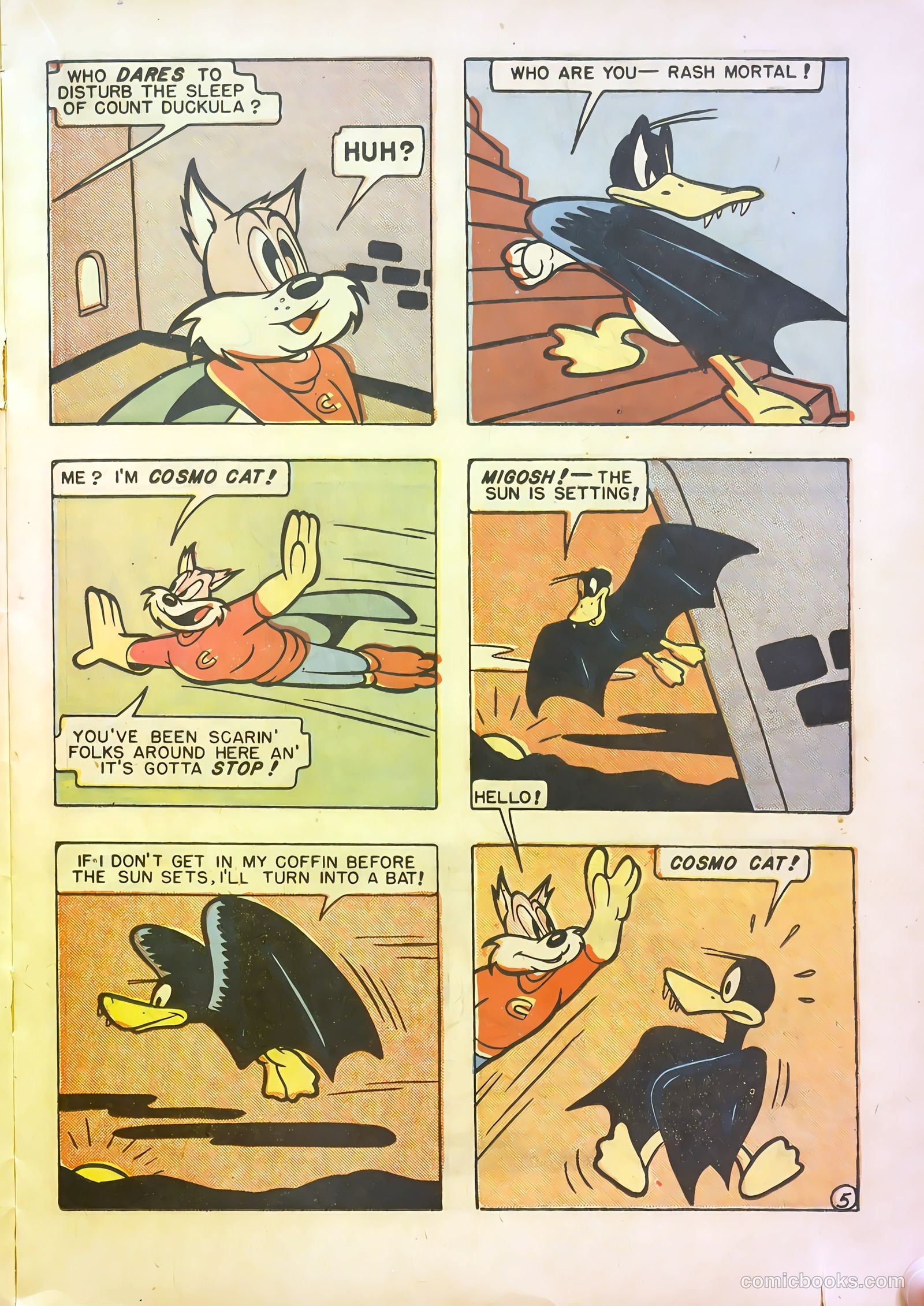 Cosmo Cat #5 (1947) — page 17 of 36