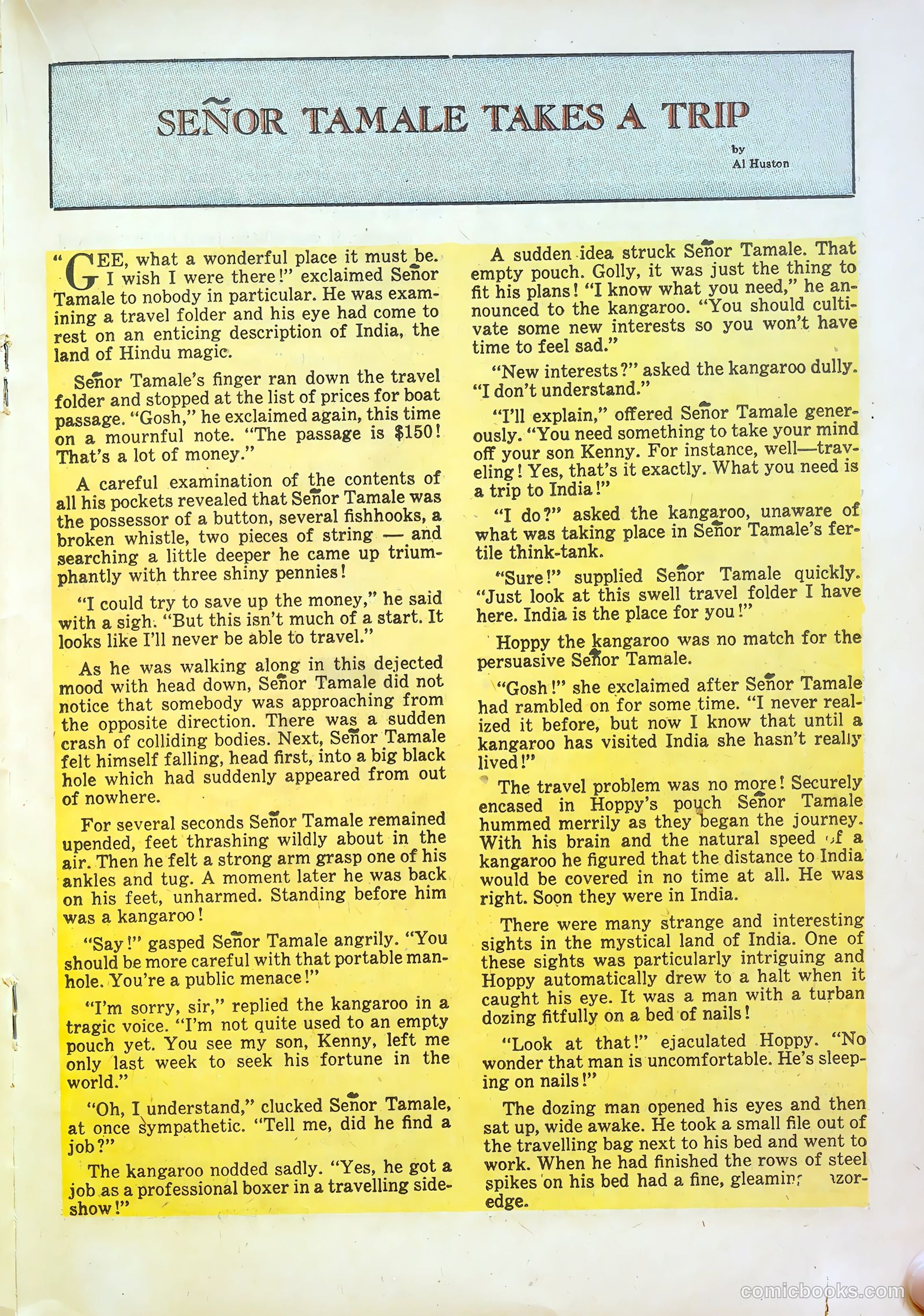 Cosmo Cat #5 (1947) — page 19 of 36