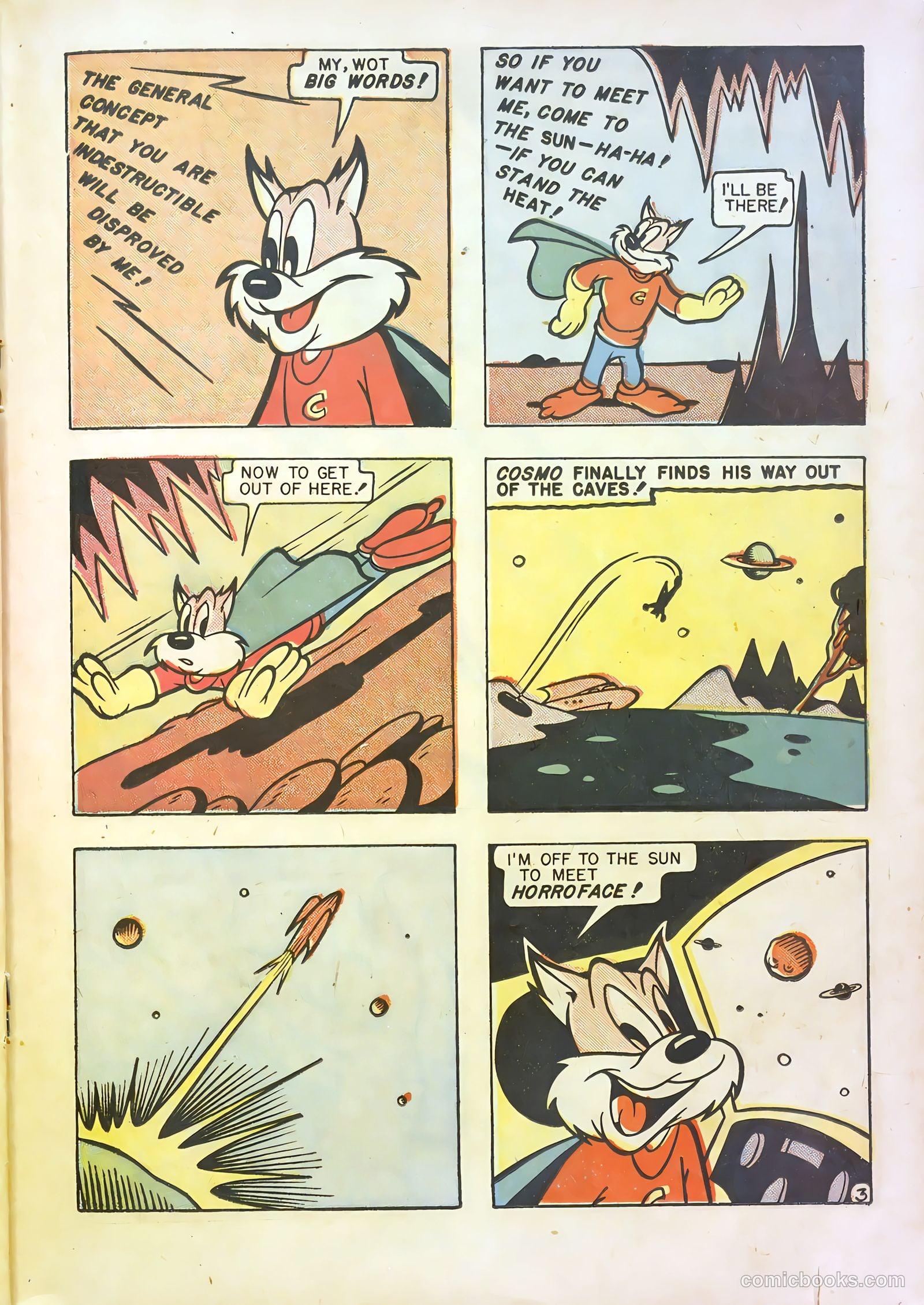 Cosmo Cat #5 (1947) — page 25 of 36