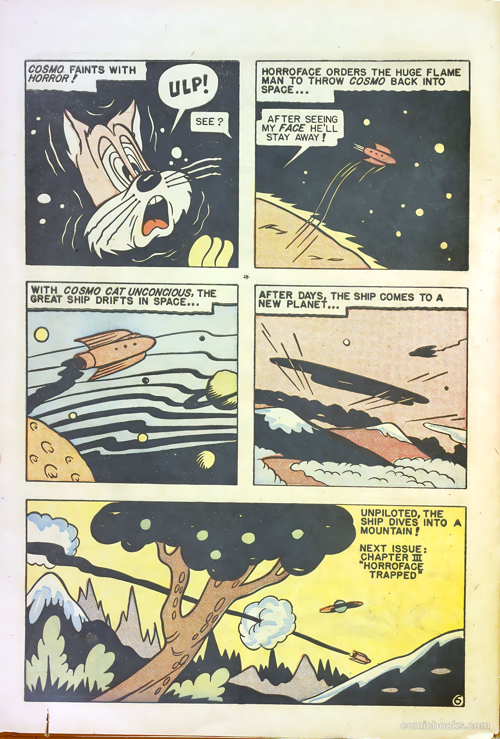 Cosmo Cat #5 (1947) — page 28 of 36