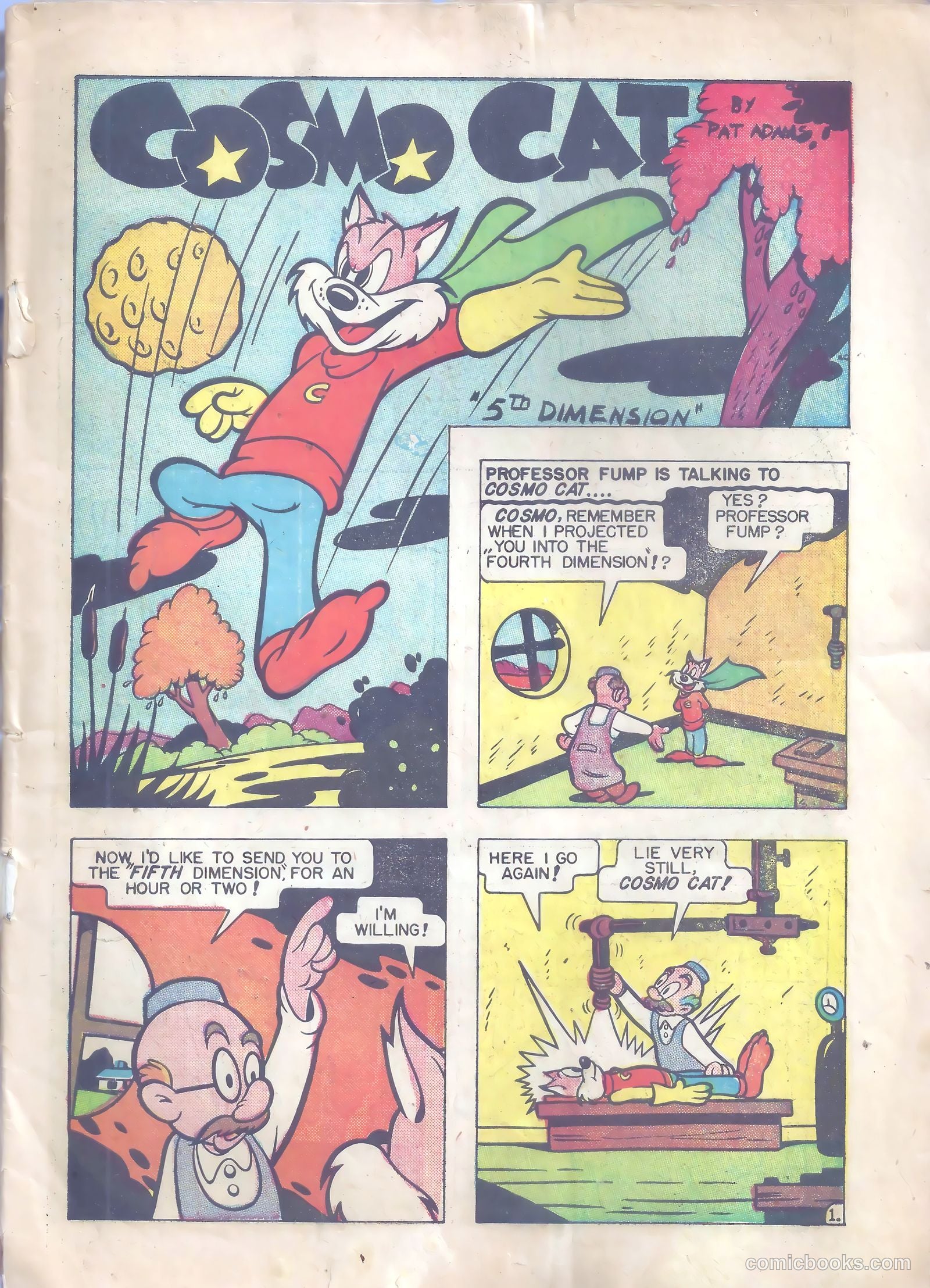 Cosmo Cat #6 (1947) — page 3 of 36