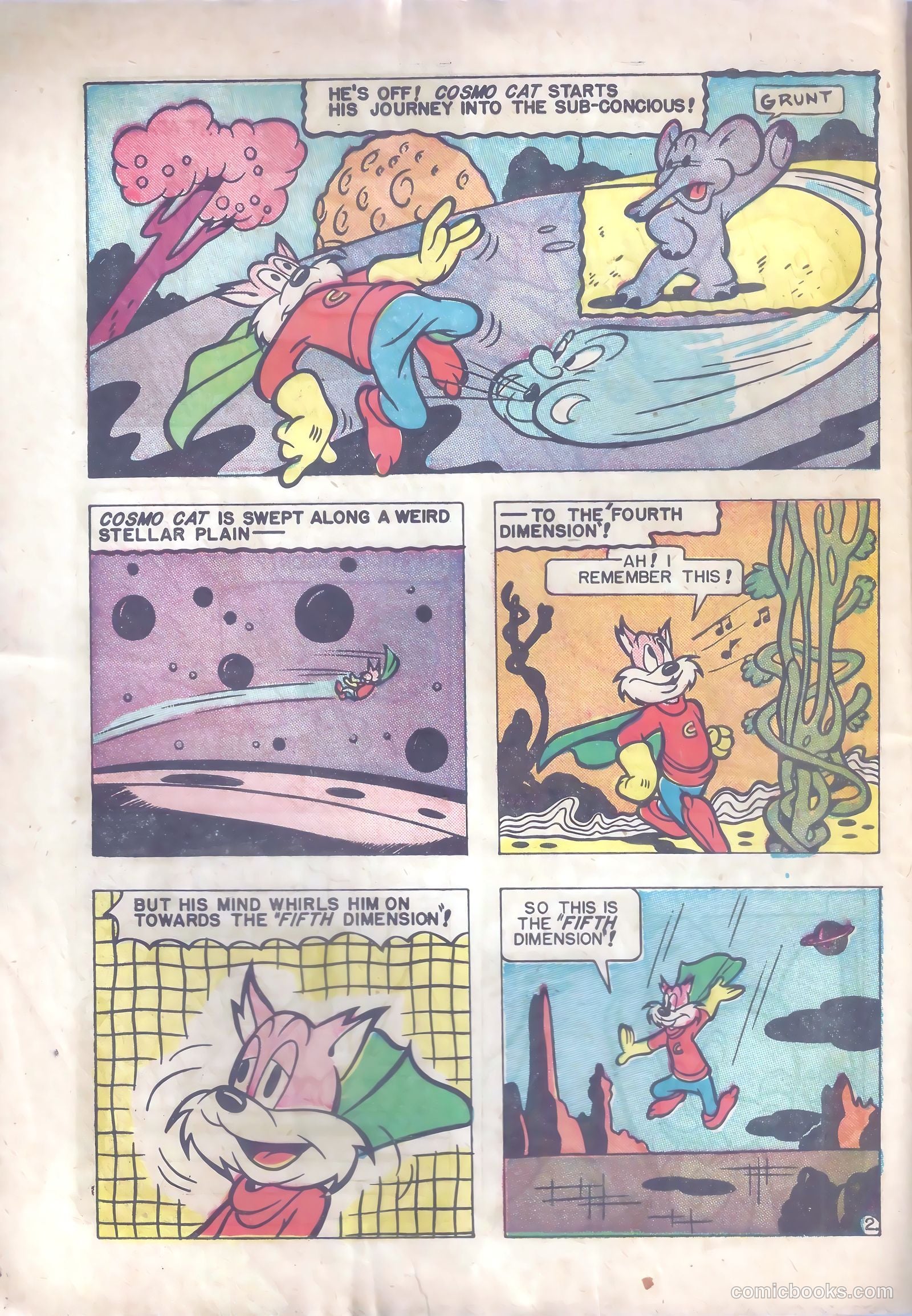 Cosmo Cat #6 (1947) — page 4 of 36