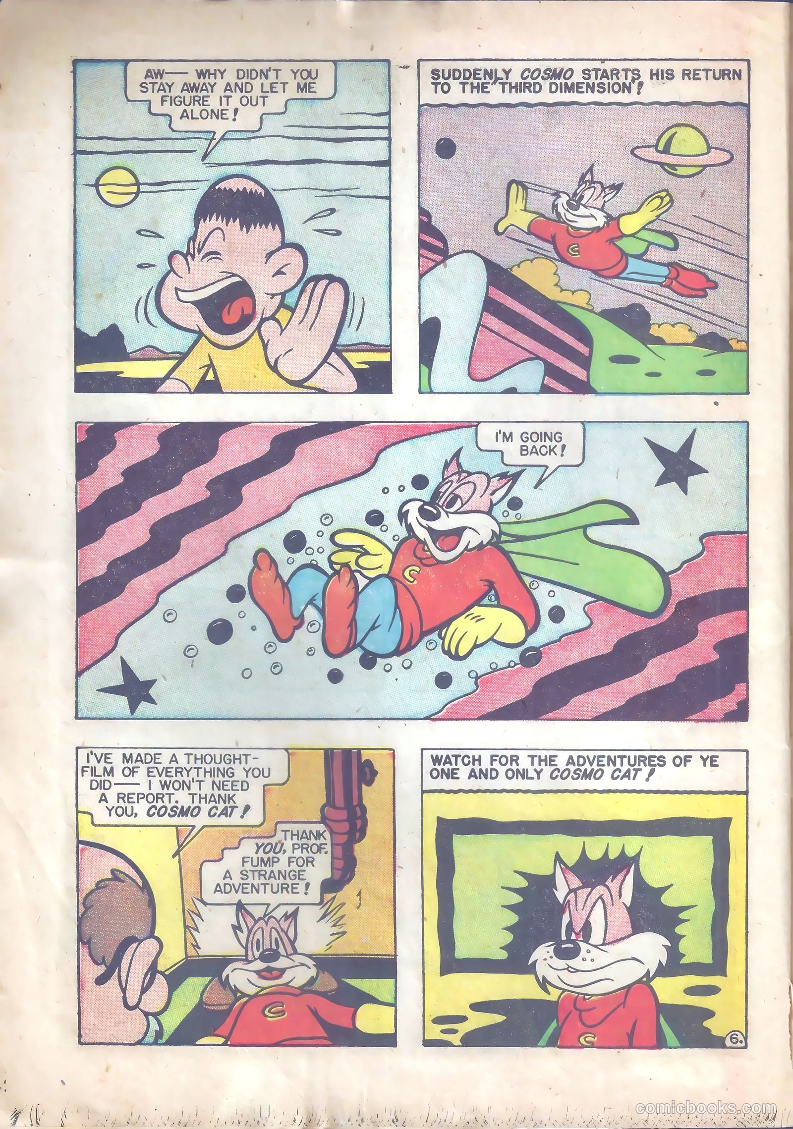 Cosmo Cat #6 (1947) — page 8 of 36