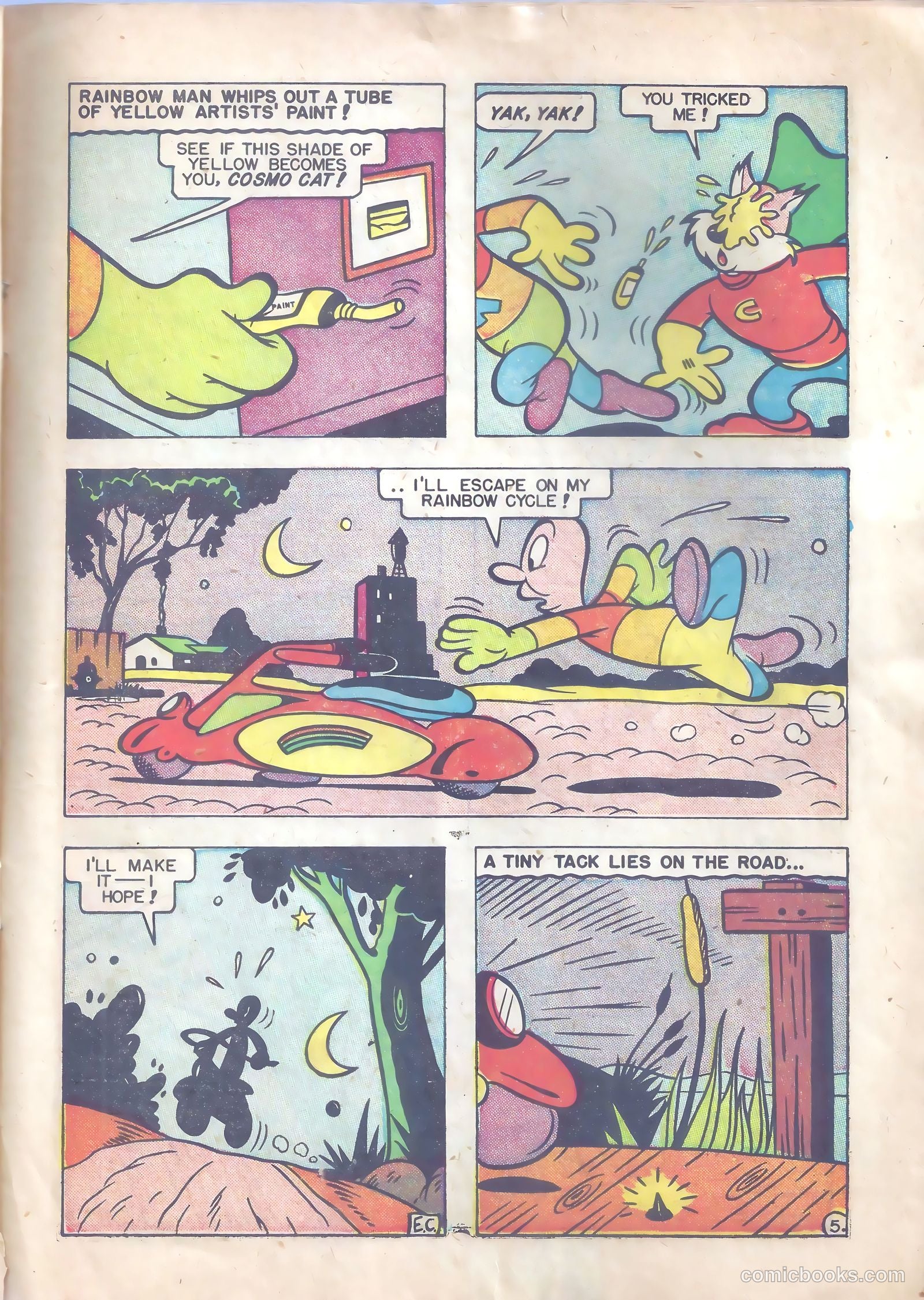Cosmo Cat #6 (1947) — page 13 of 36