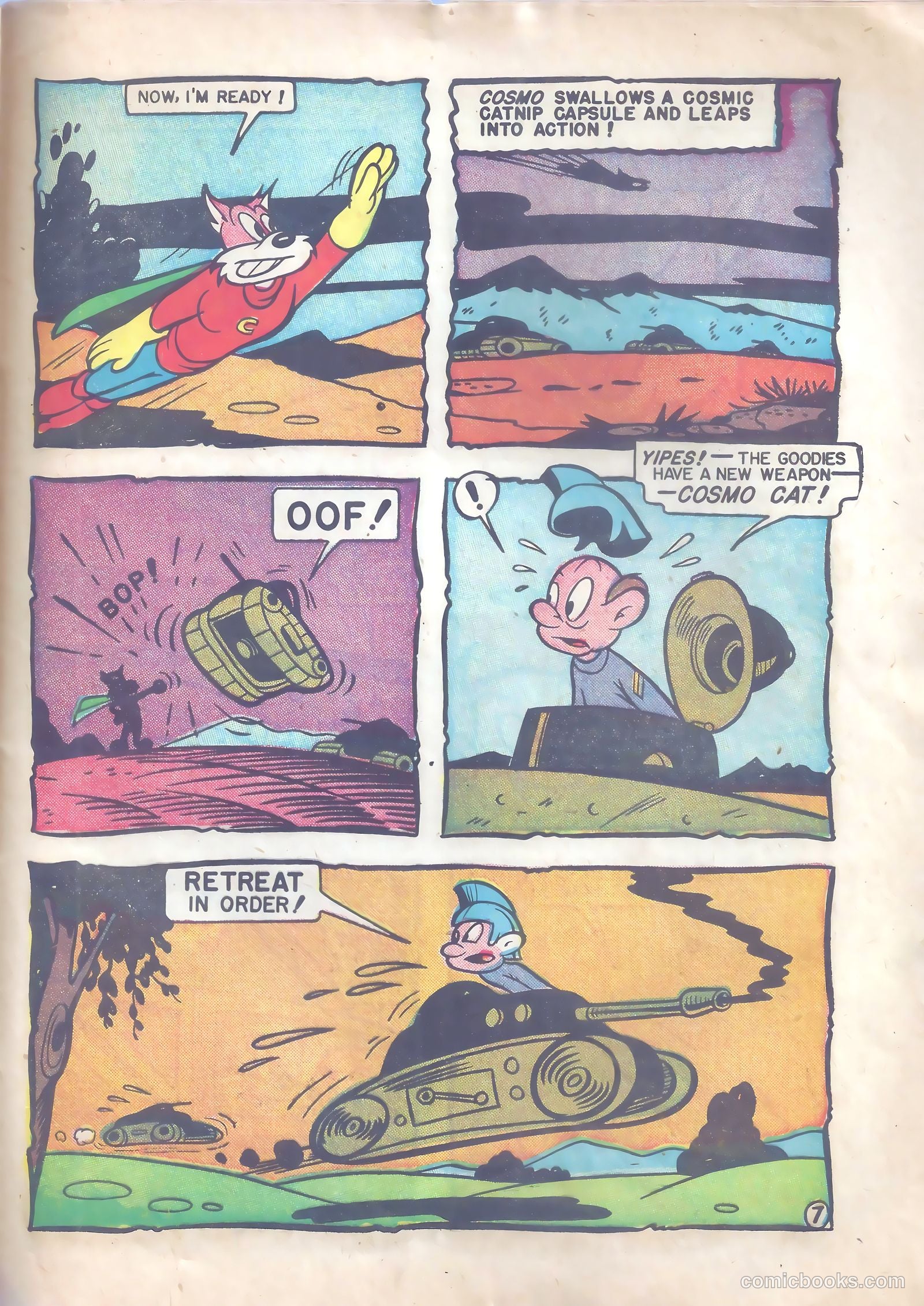 Cosmo Cat #6 (1947) — page 25 of 36