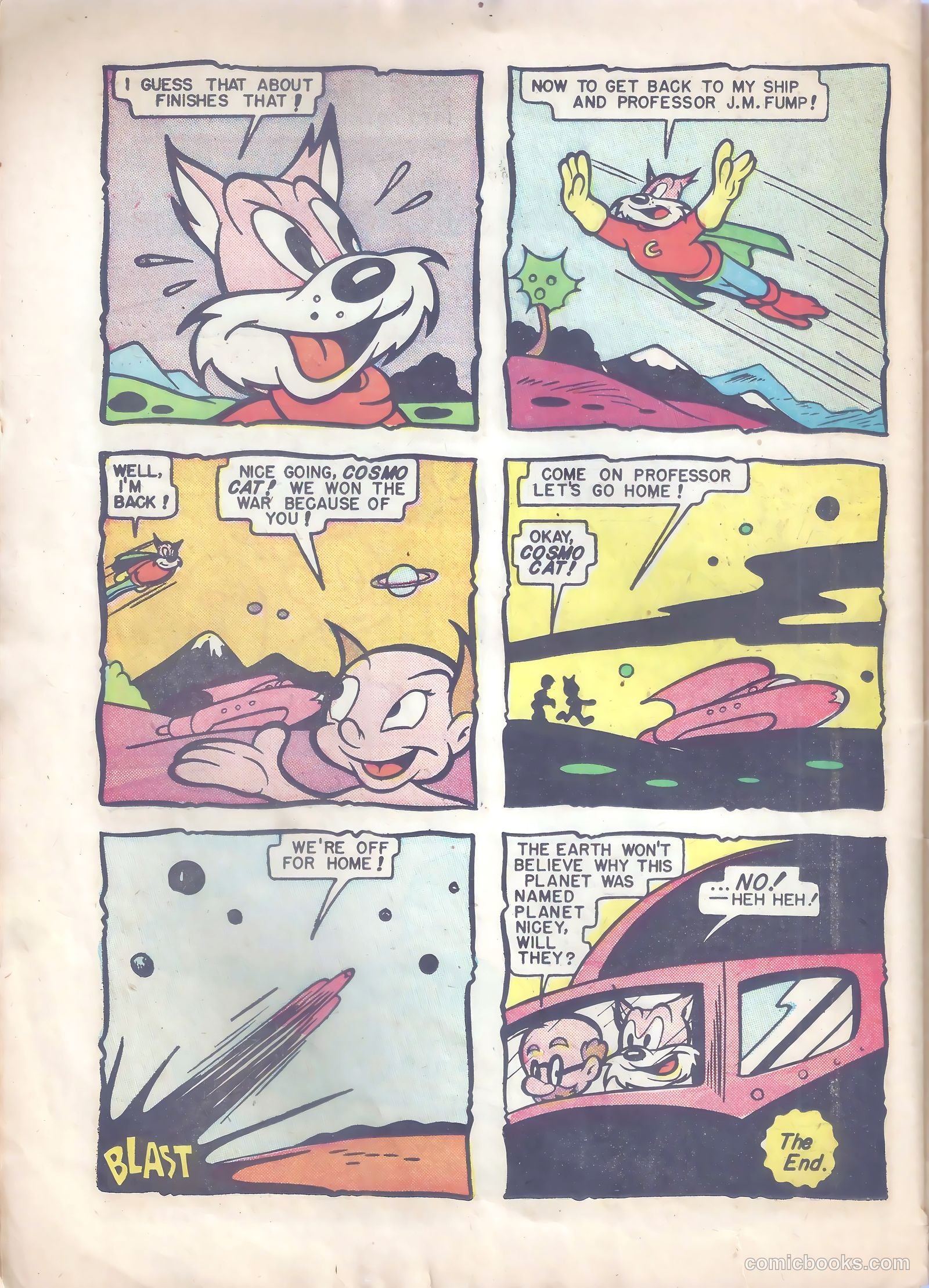 Cosmo Cat #6 (1947) — page 26 of 36