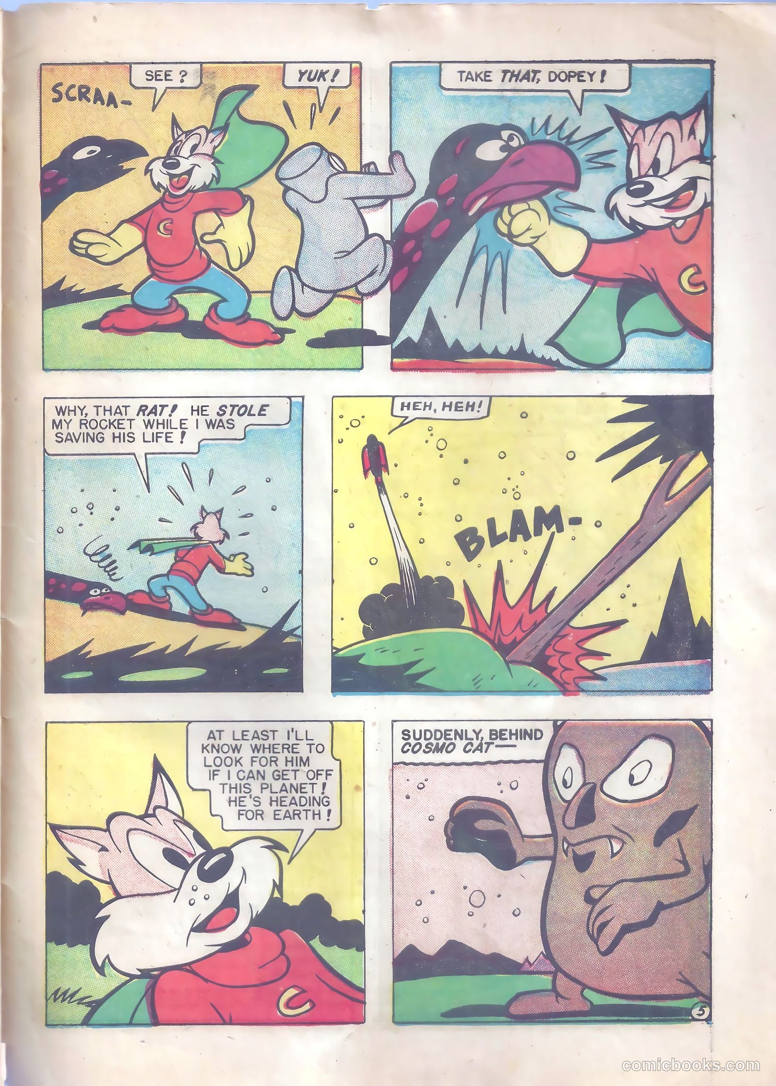 Cosmo Cat #6 (1947) — page 31 of 36