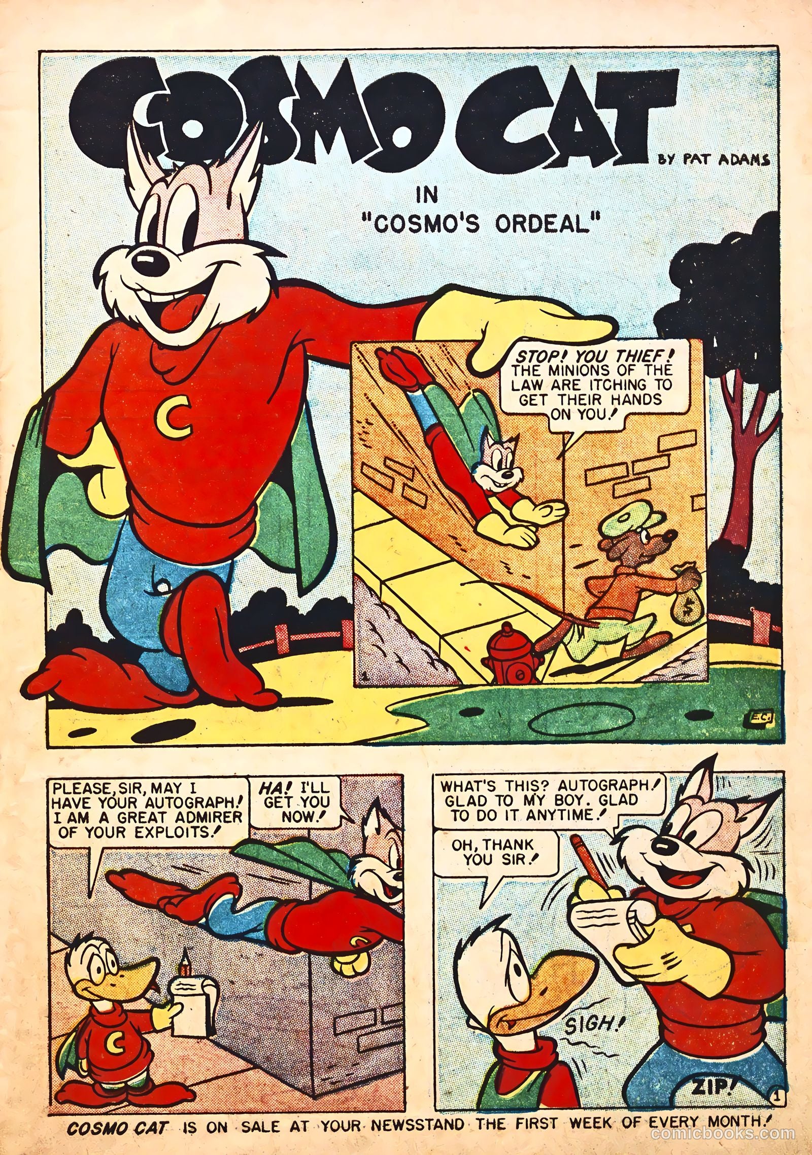 Cosmo Cat #7 (1947) — page 3 of 36