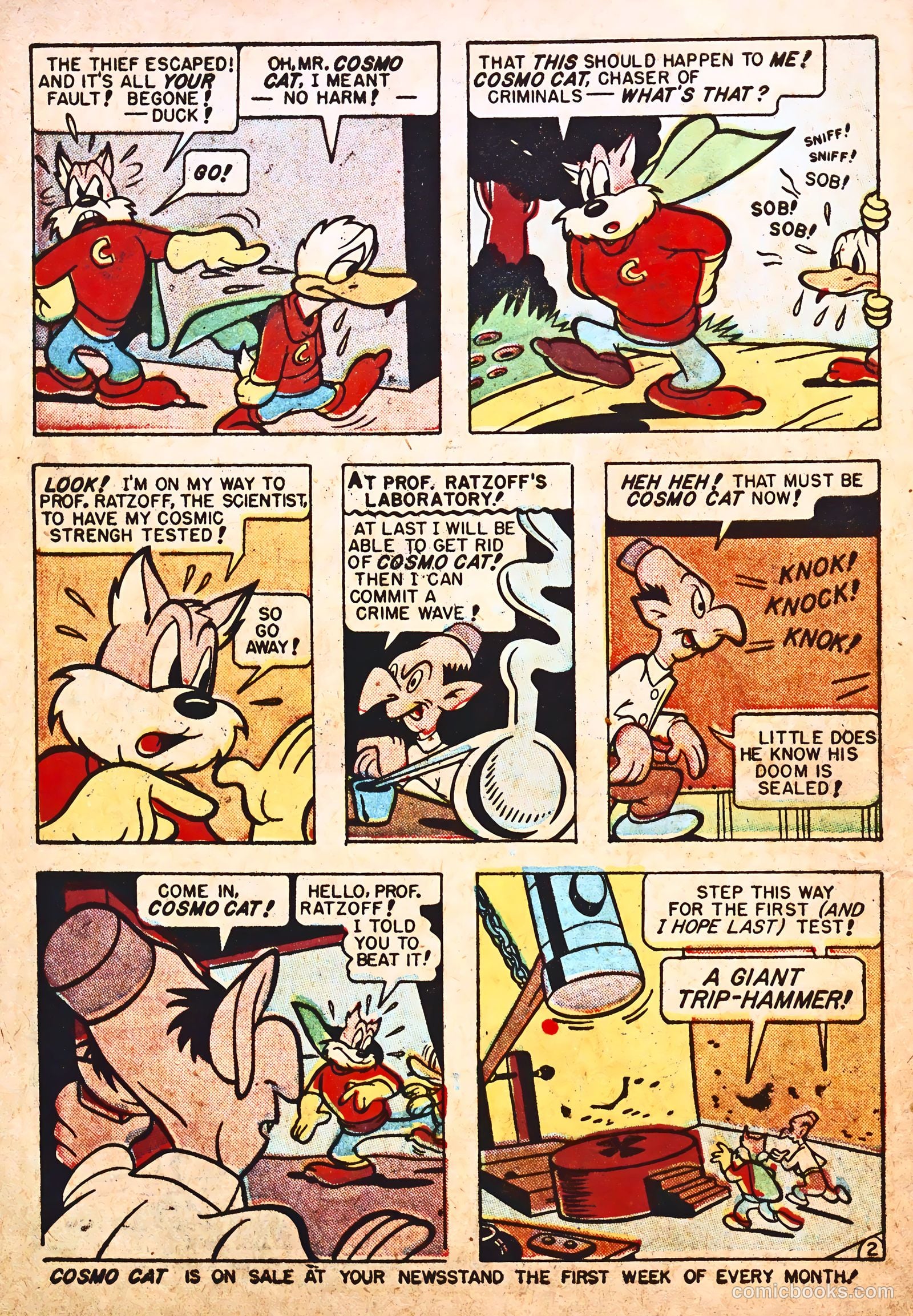 Cosmo Cat #7 (1947) — page 4 of 36