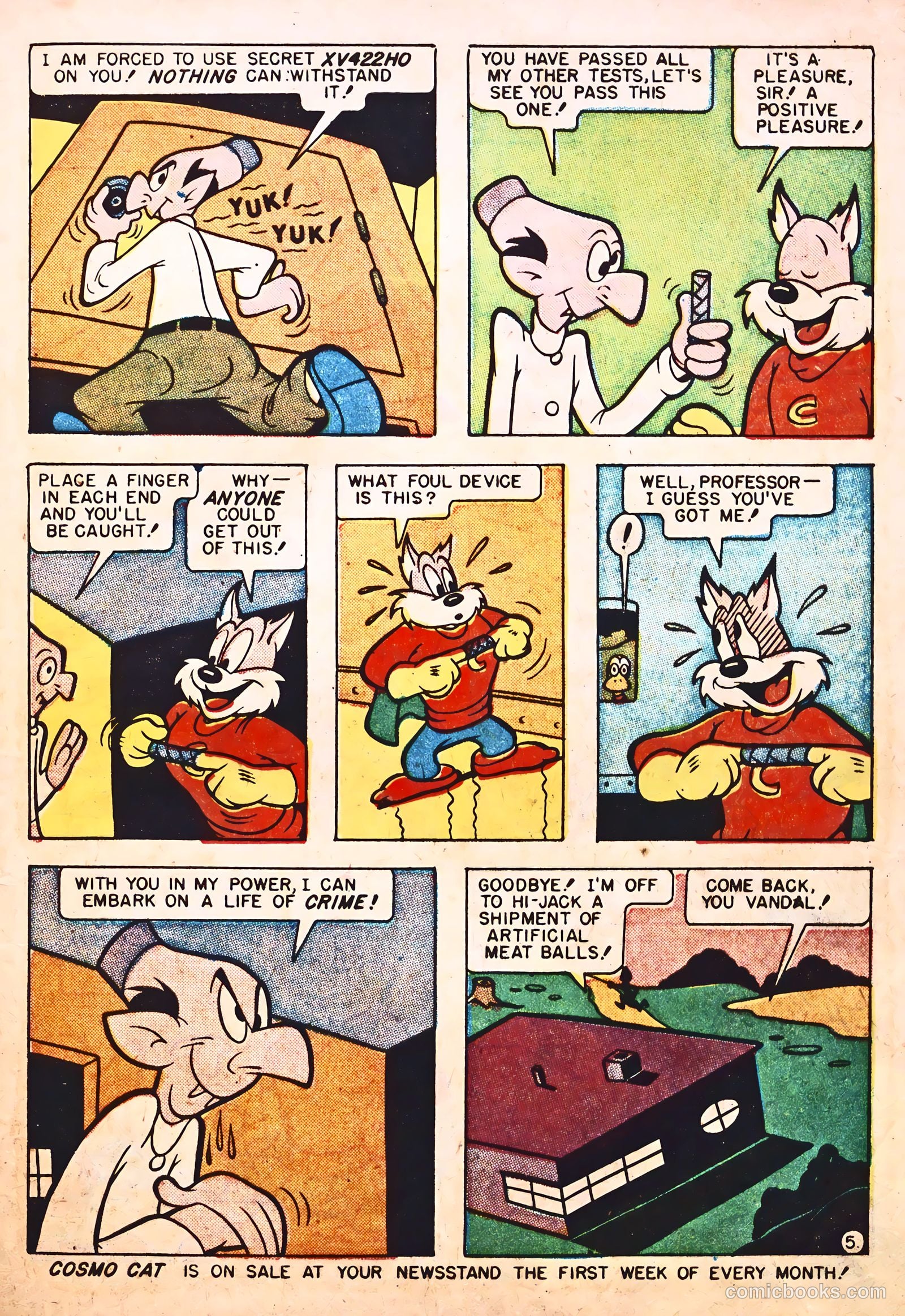 Cosmo Cat #7 (1947) — page 7 of 36