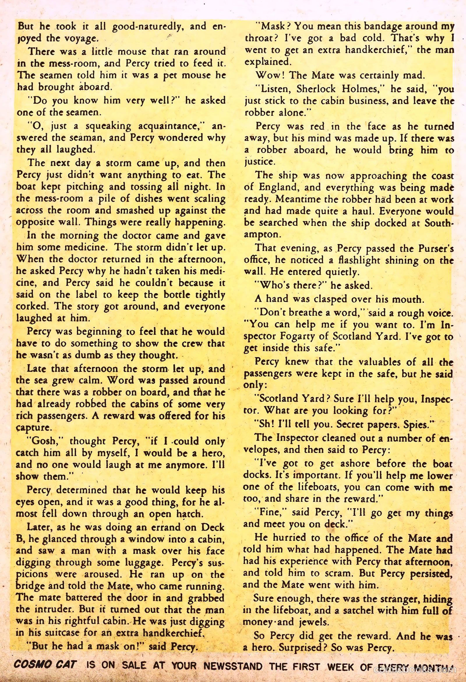 Cosmo Cat #7 (1947) — page 16 of 36