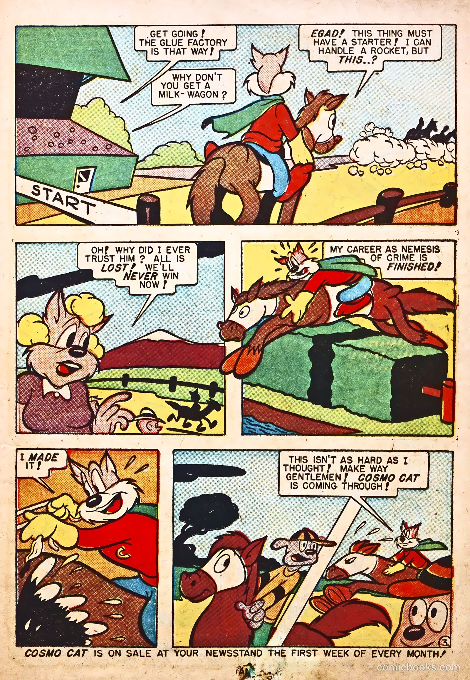Cosmo Cat #7 (1947) — page 19 of 36