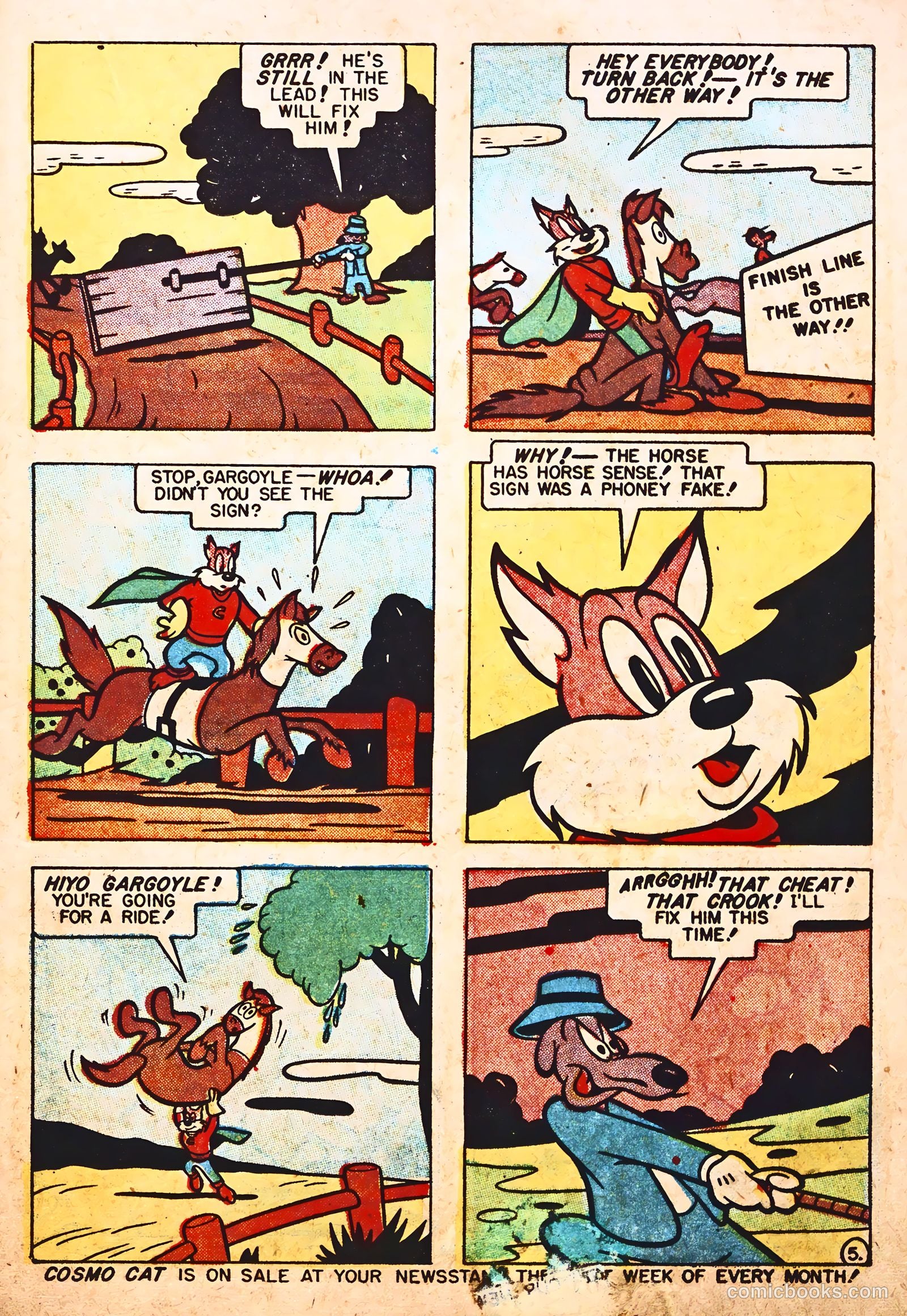 Cosmo Cat #7 (1947) — page 21 of 36