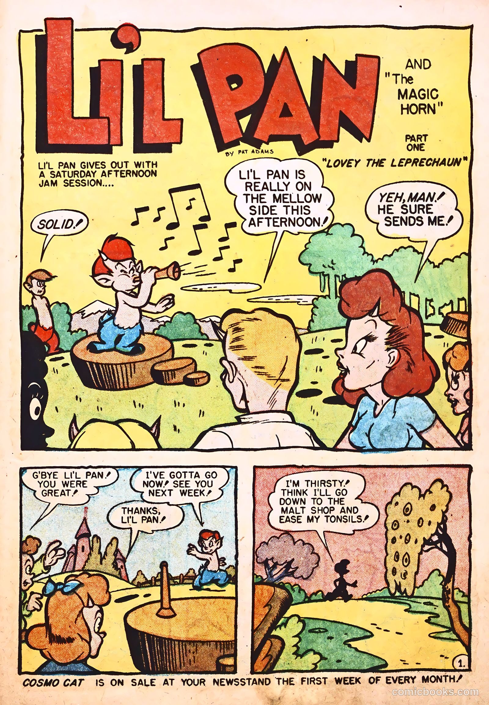 Cosmo Cat #7 (1947) — page 23 of 36