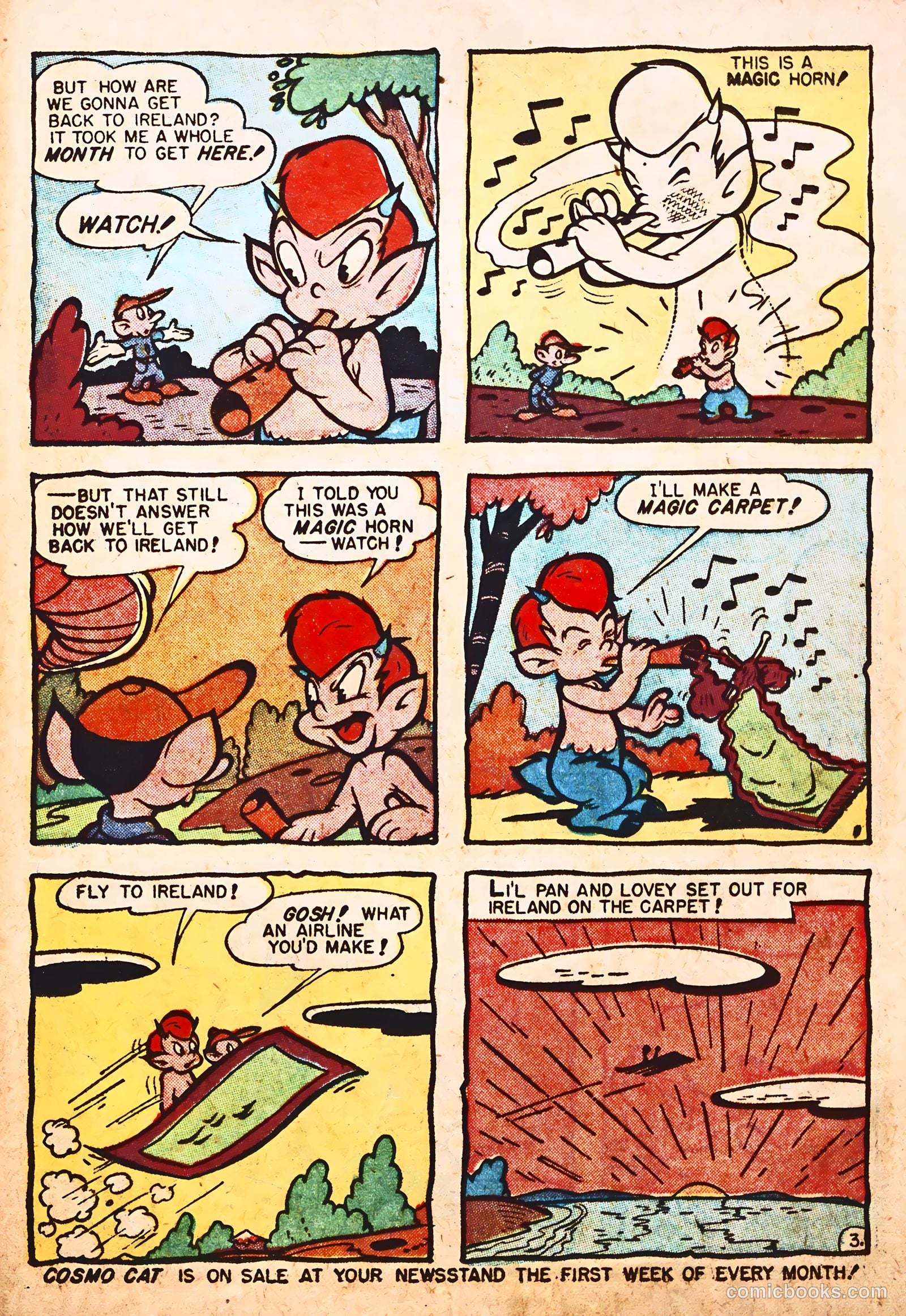 Cosmo Cat #7 (1947) — page 25 of 36