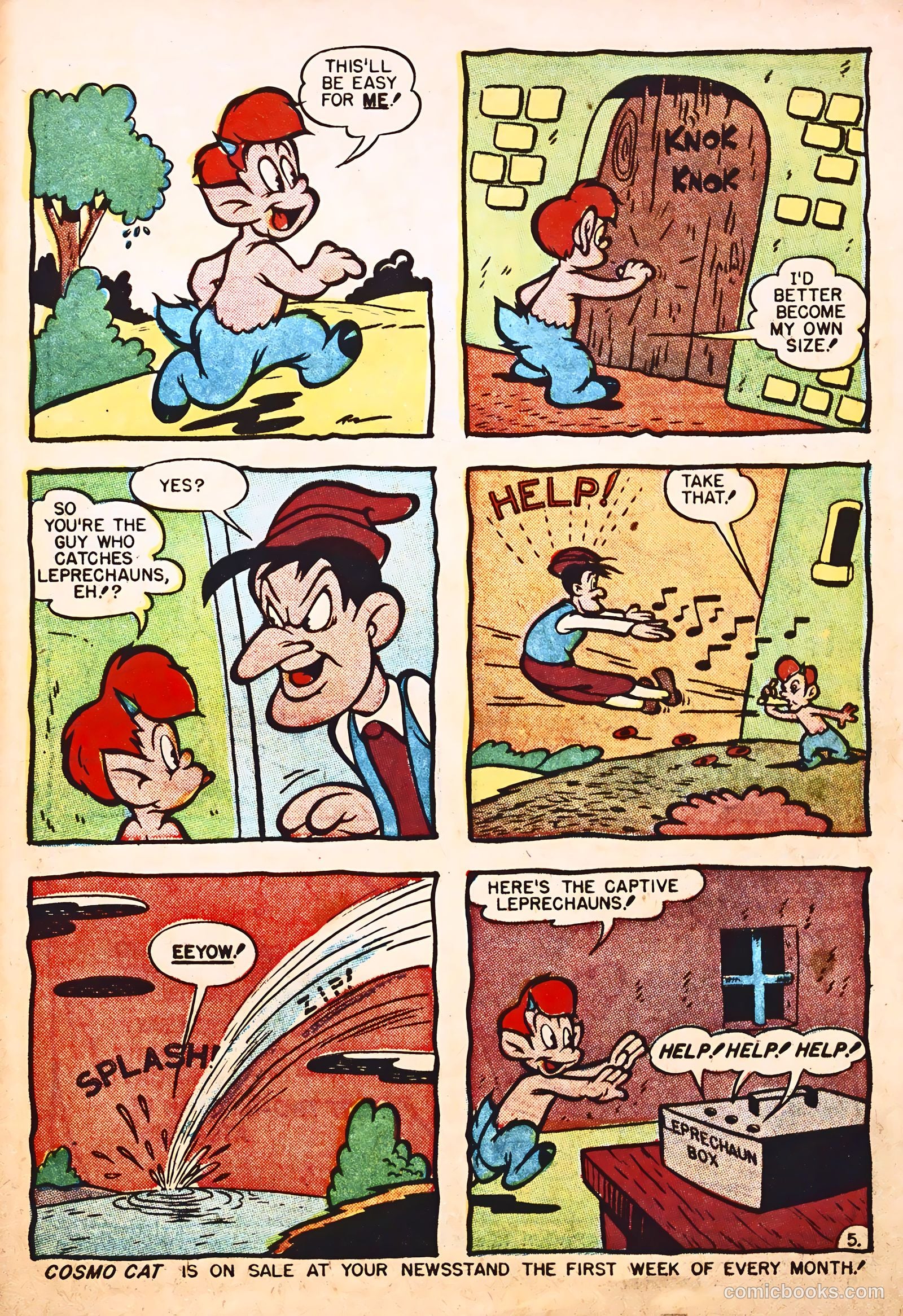 Cosmo Cat #7 (1947) — page 27 of 36