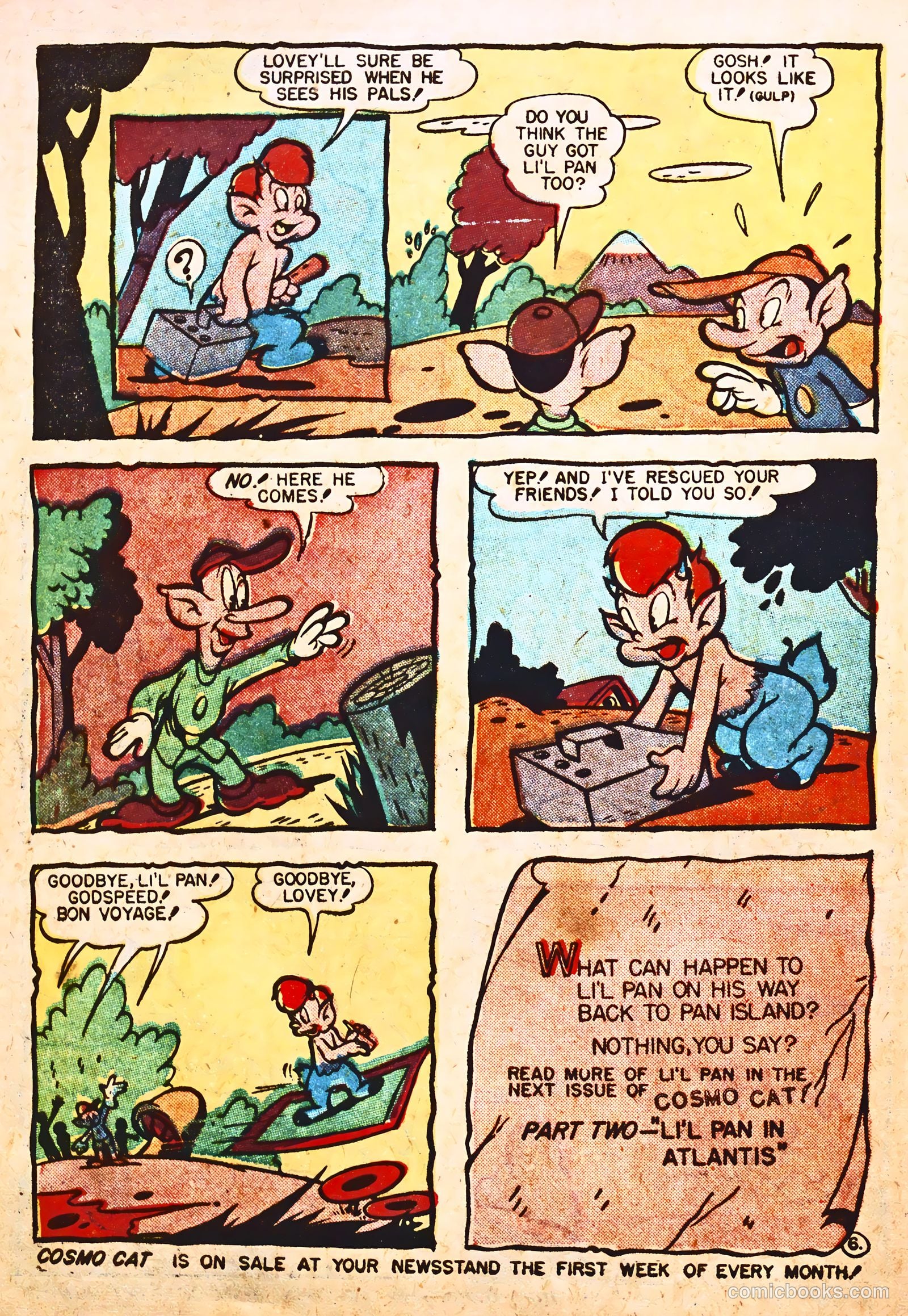 Cosmo Cat #7 (1947) — page 28 of 36