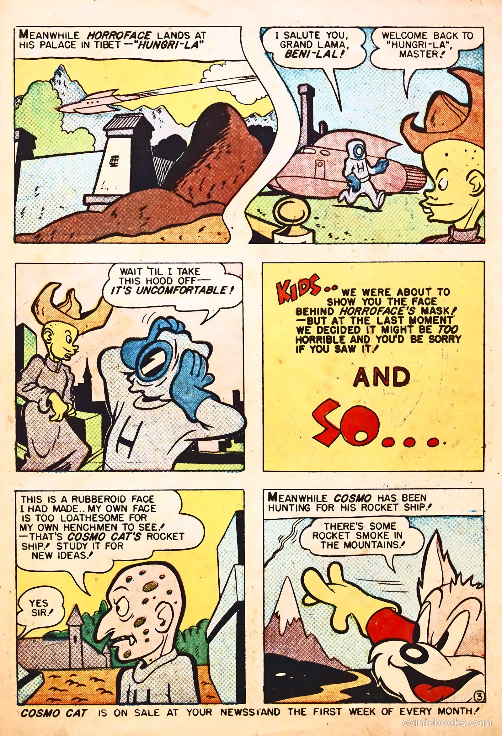 Cosmo Cat #7 (1947) — page 31 of 36