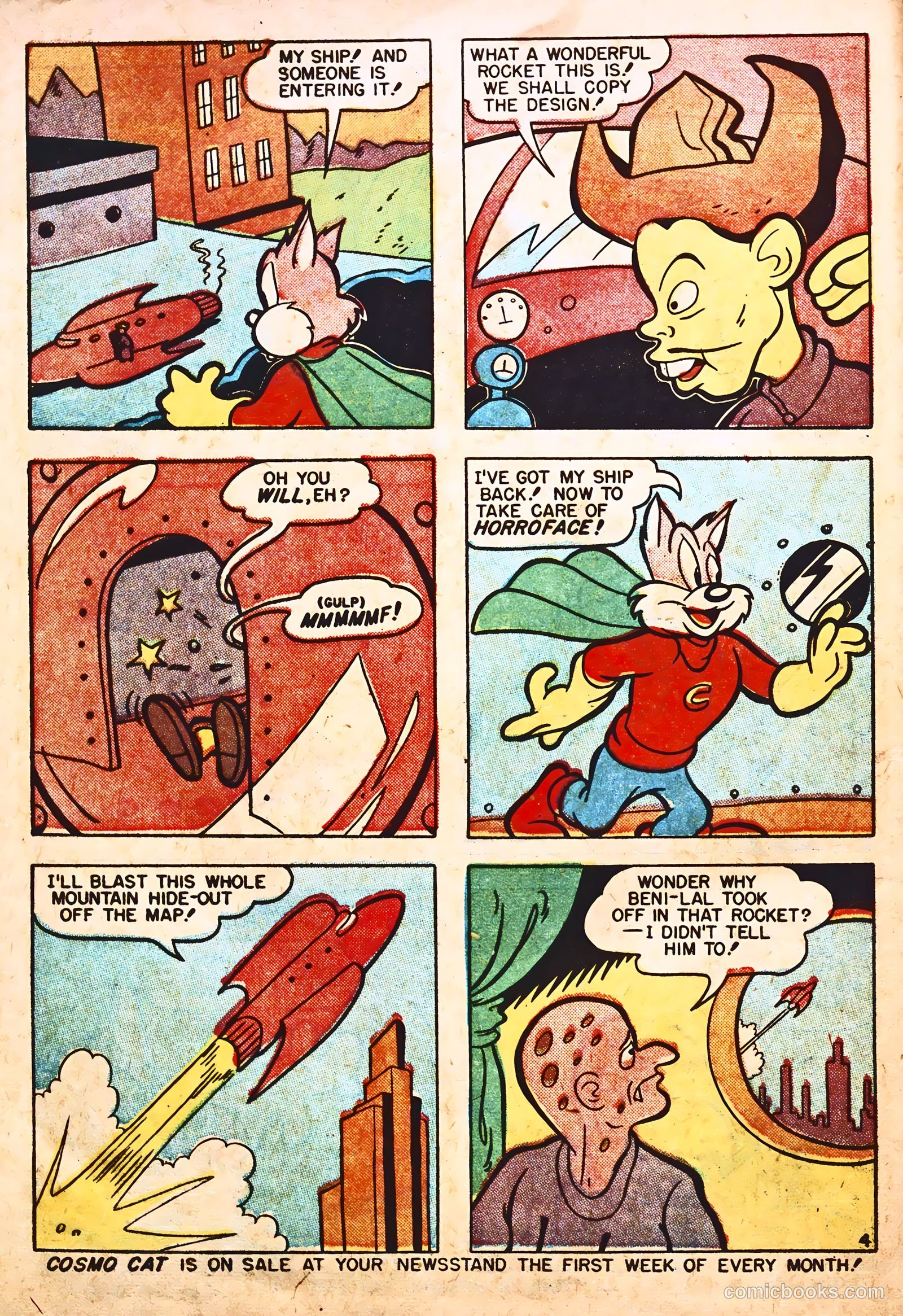 Cosmo Cat #7 (1947) — page 32 of 36