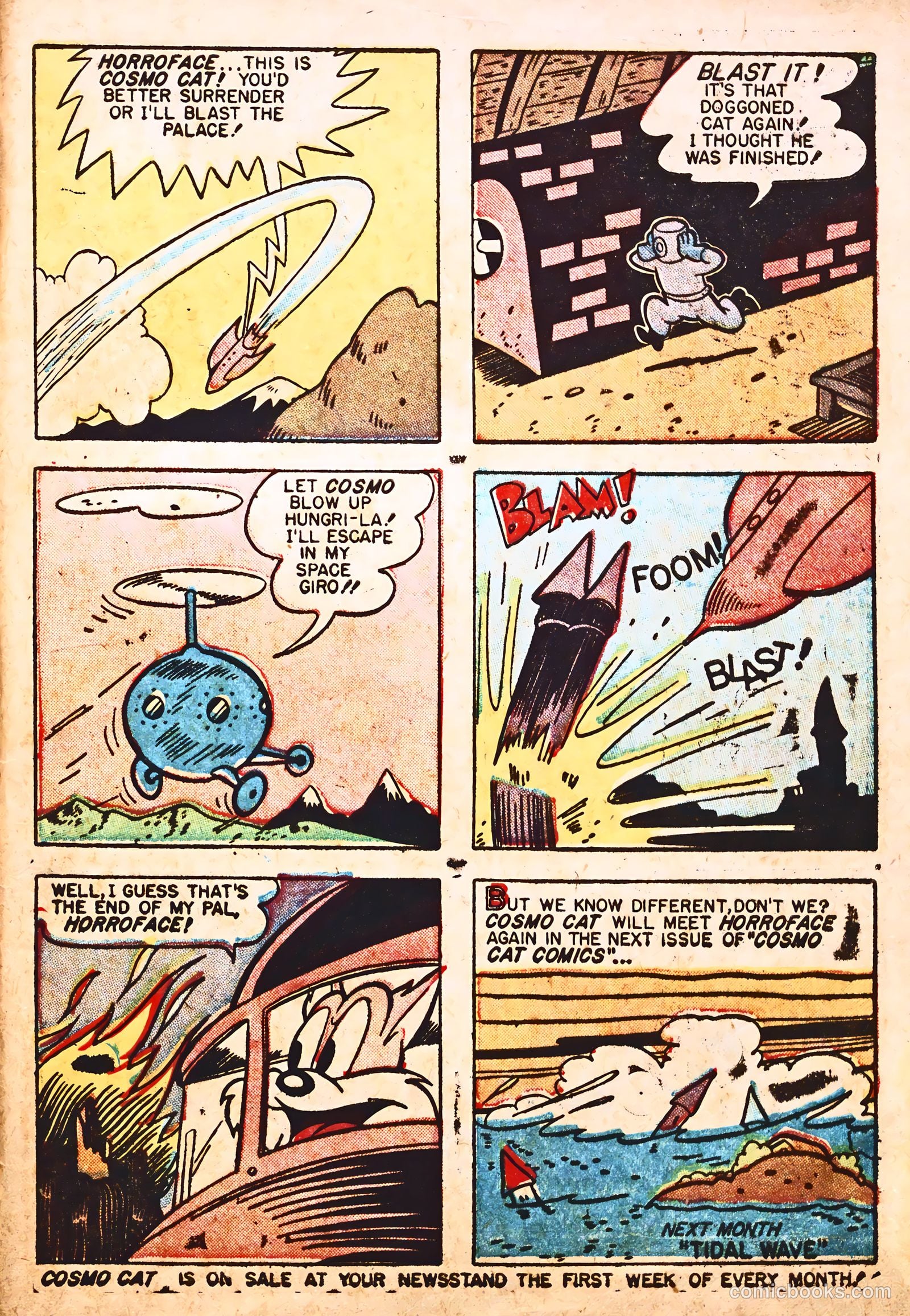 Cosmo Cat #7 (1947) — page 33 of 36