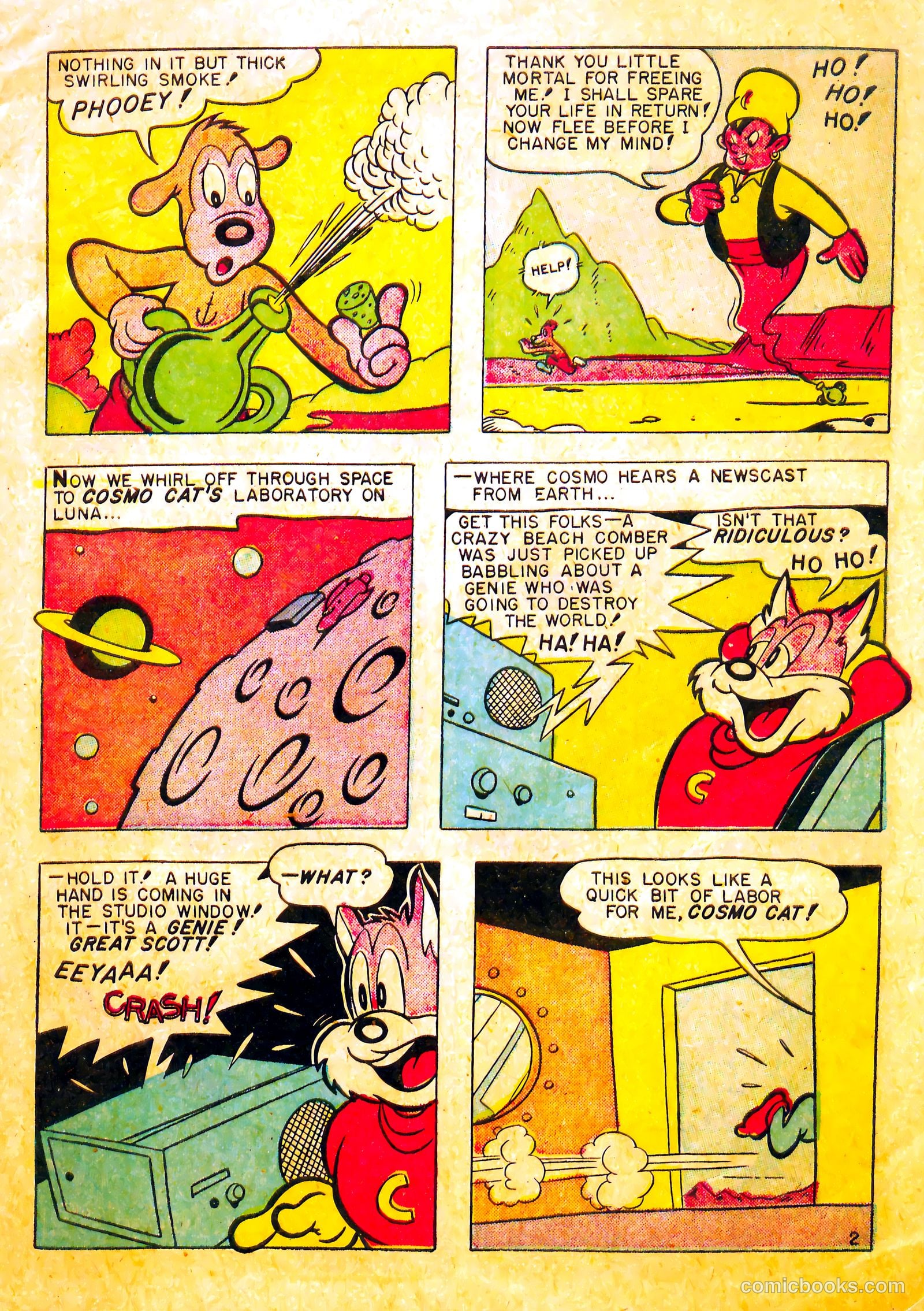 Cosmo Cat #8 (1947) — page 3 of 36