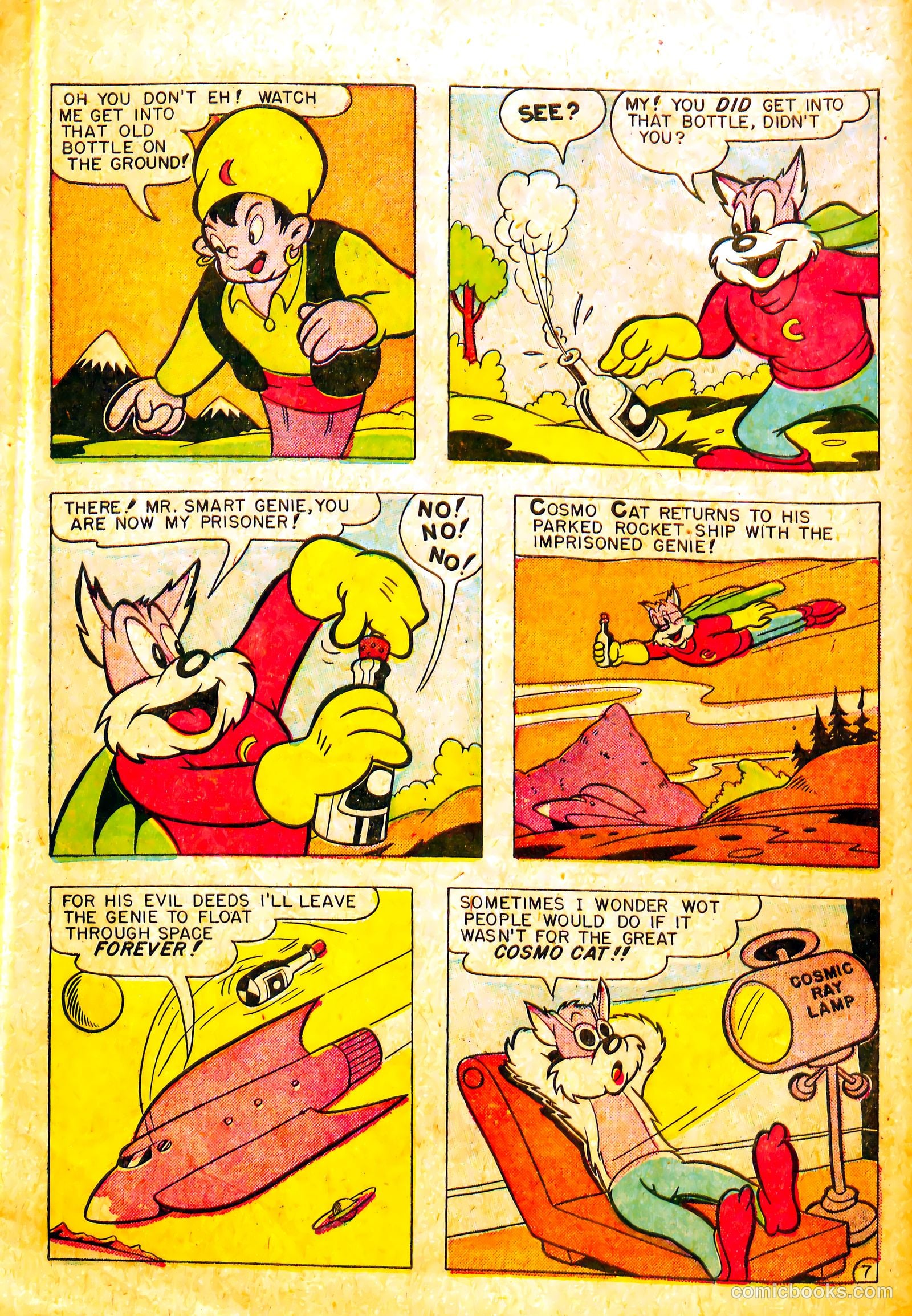 Cosmo Cat #8 (1947) — page 8 of 36