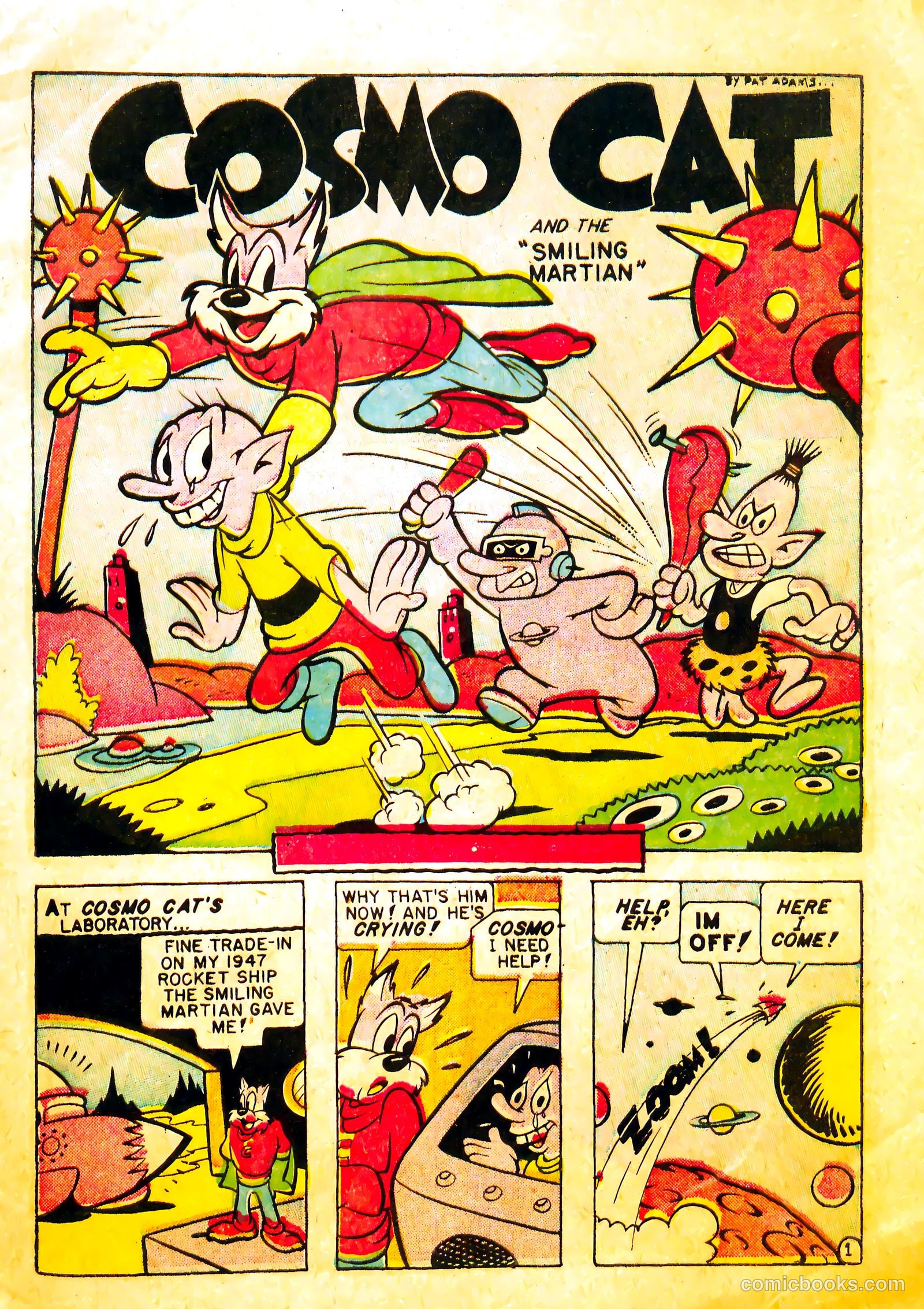 Cosmo Cat #8 (1947) — page 9 of 36