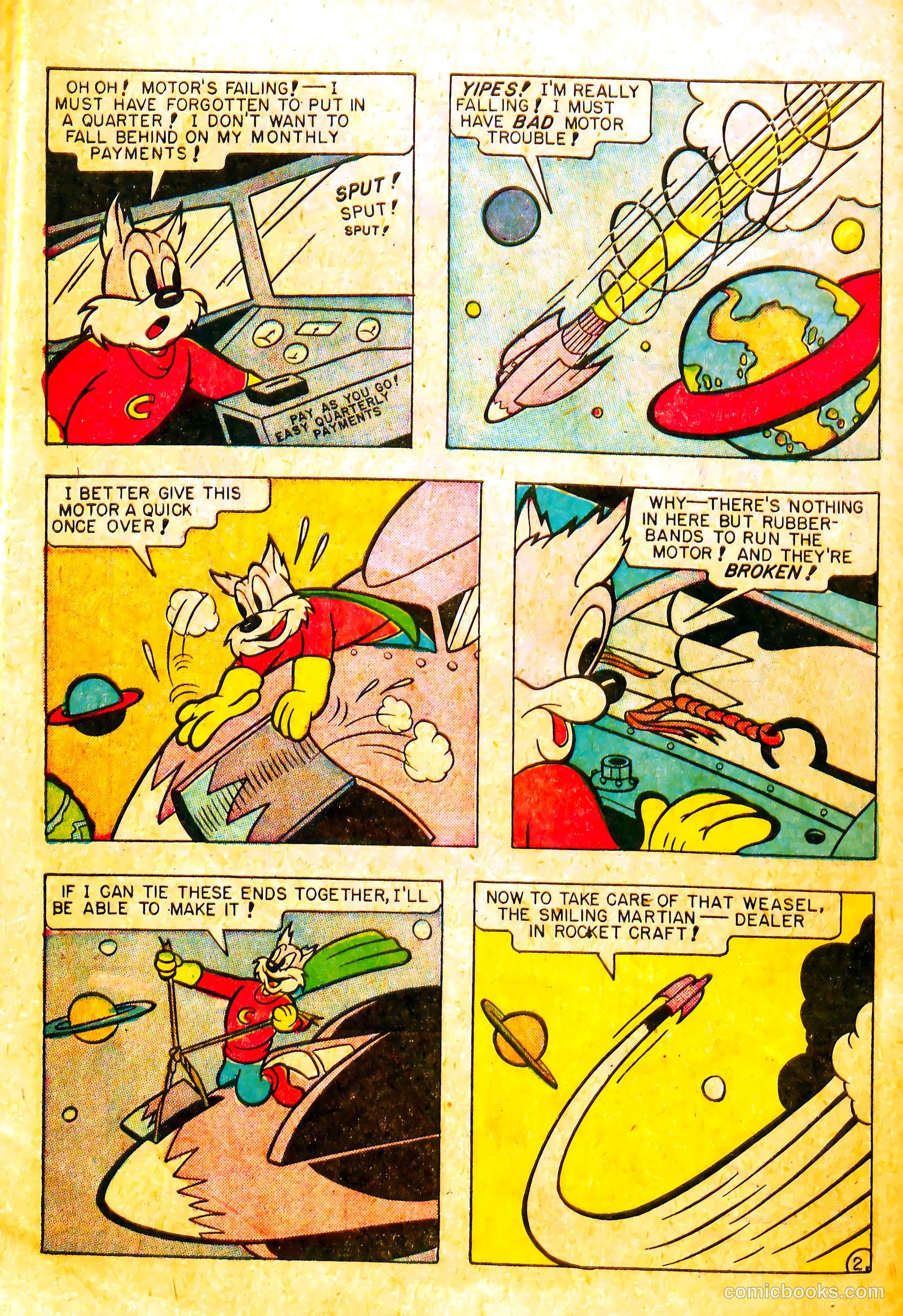 Cosmo Cat #8 (1947) — page 10 of 36