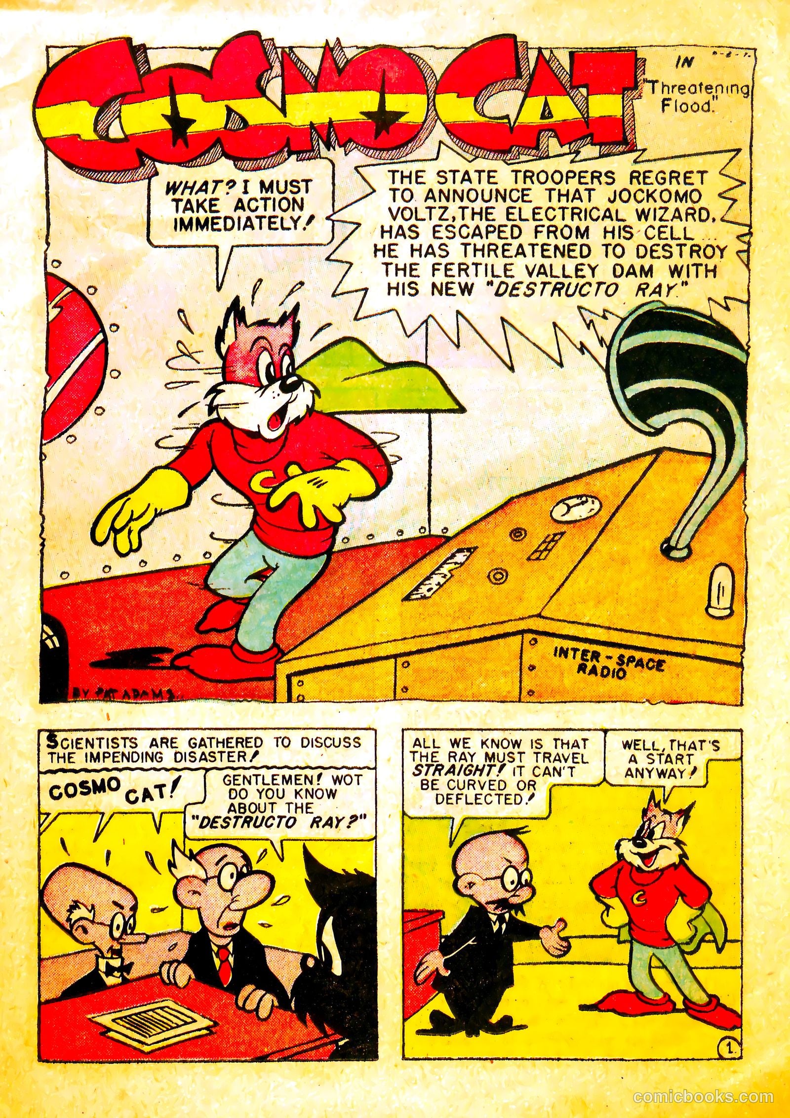 Cosmo Cat #8 (1947) — page 17 of 36