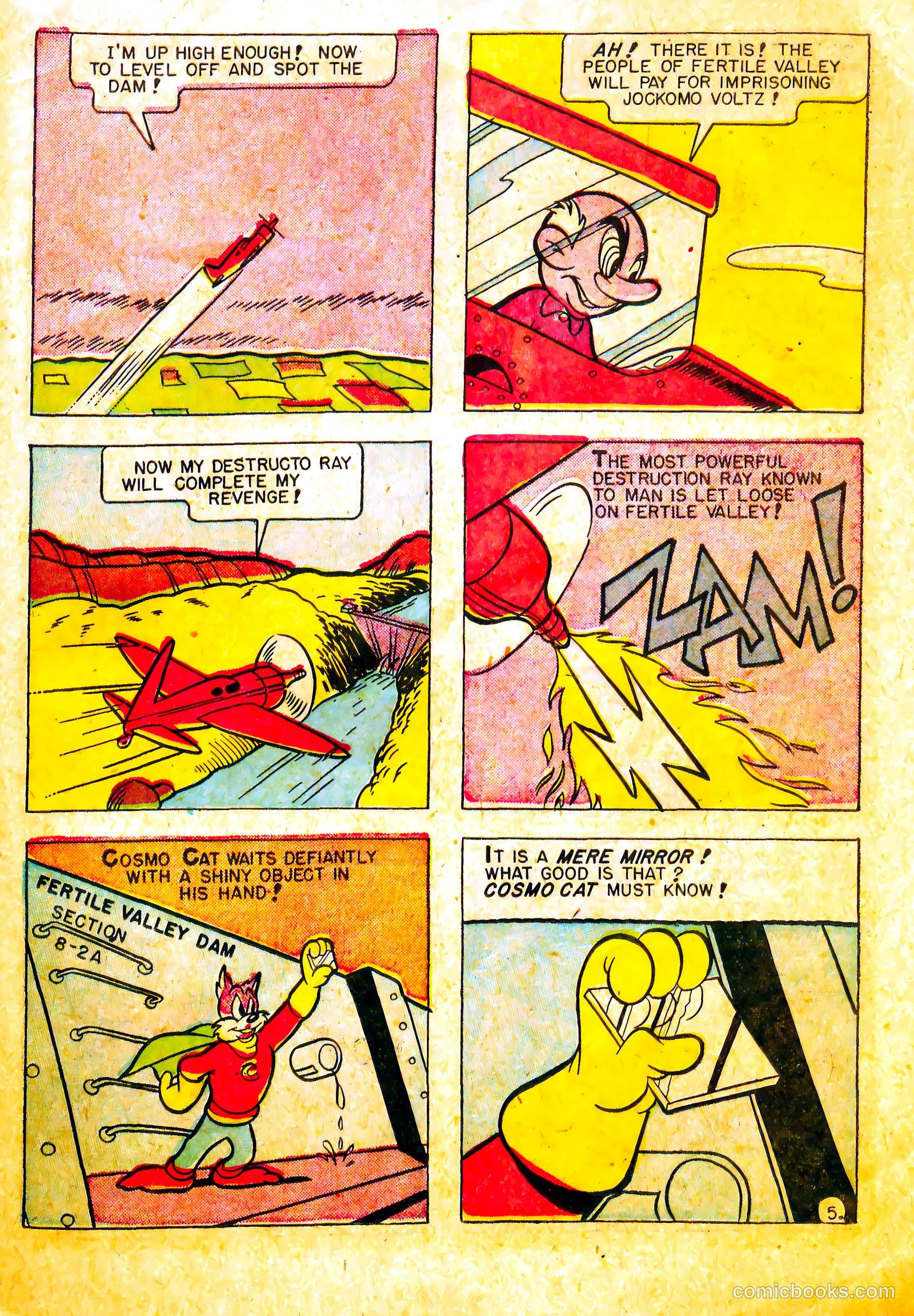 Cosmo Cat #8 (1947) — page 21 of 36