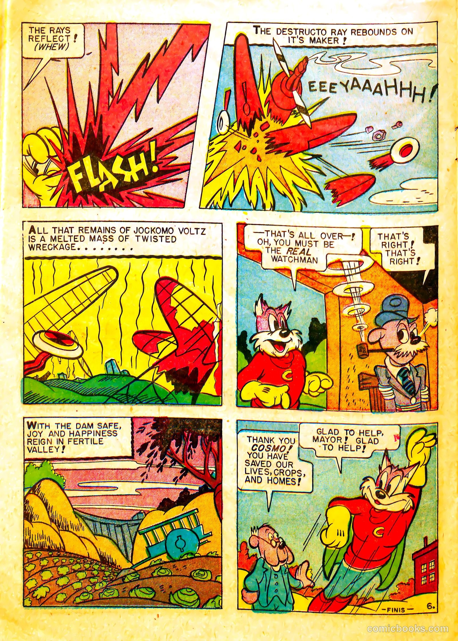 Cosmo Cat #8 (1947) — page 22 of 36