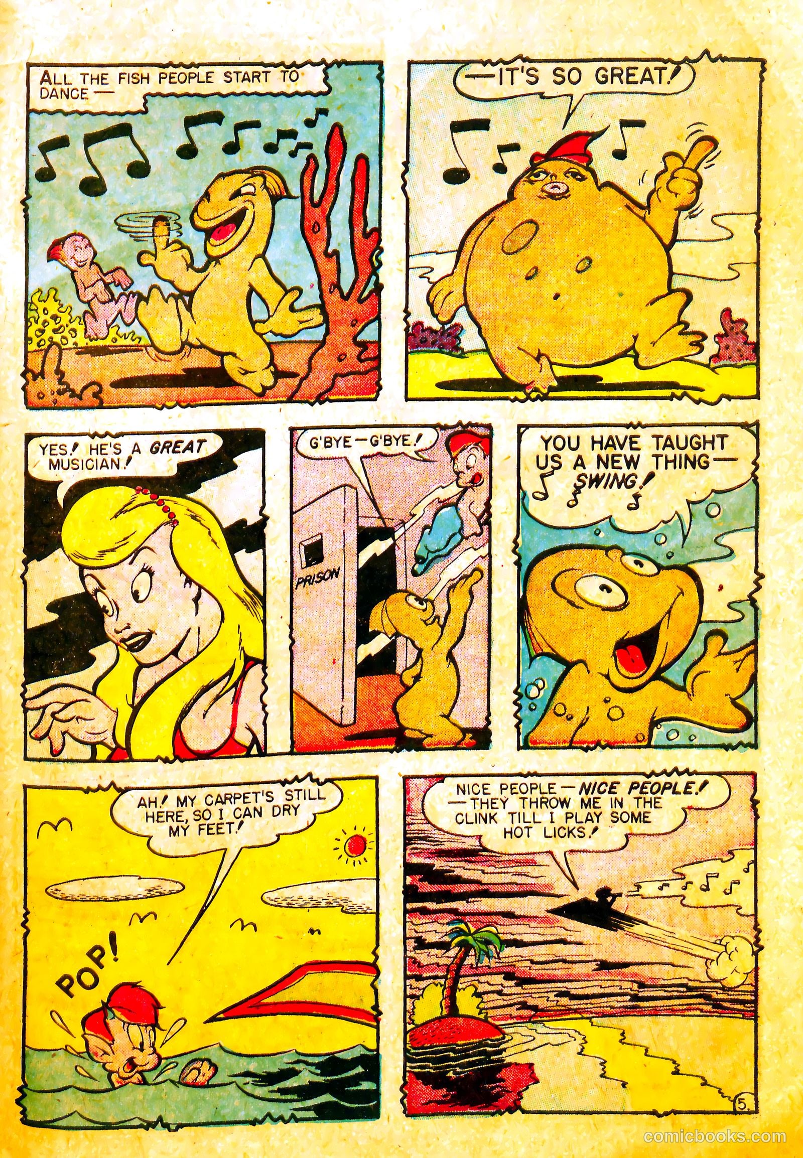 Cosmo Cat #8 (1947) — page 27 of 36