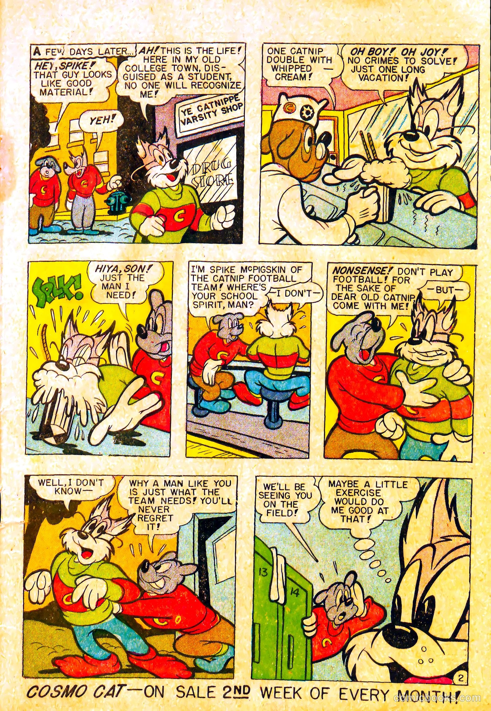 Cosmo Cat #9 (1947) — page 3 of 36