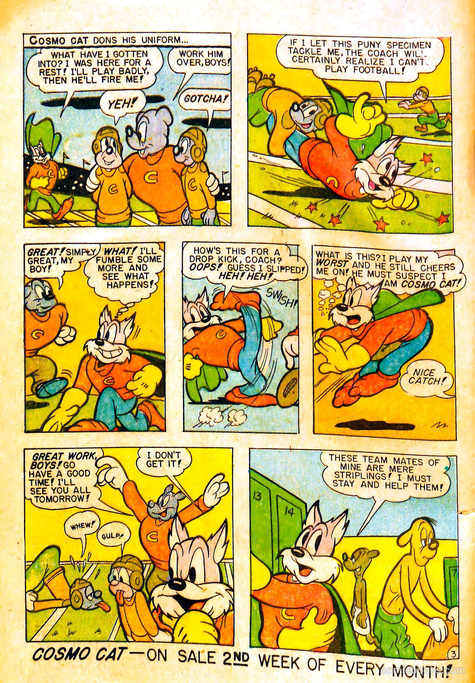 Cosmo Cat #9 (1947) — page 4 of 36