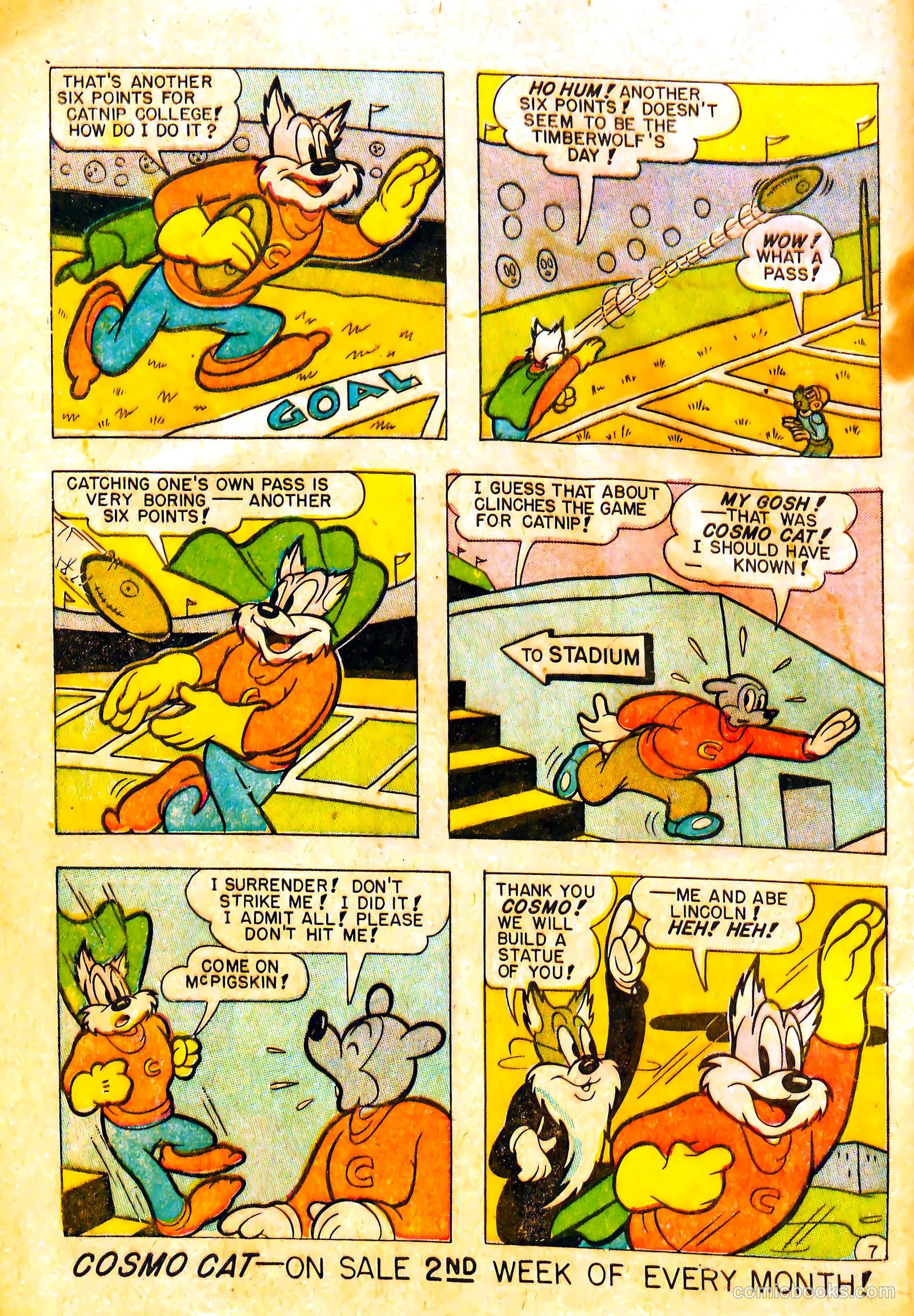 Cosmo Cat #9 (1947) — page 8 of 36