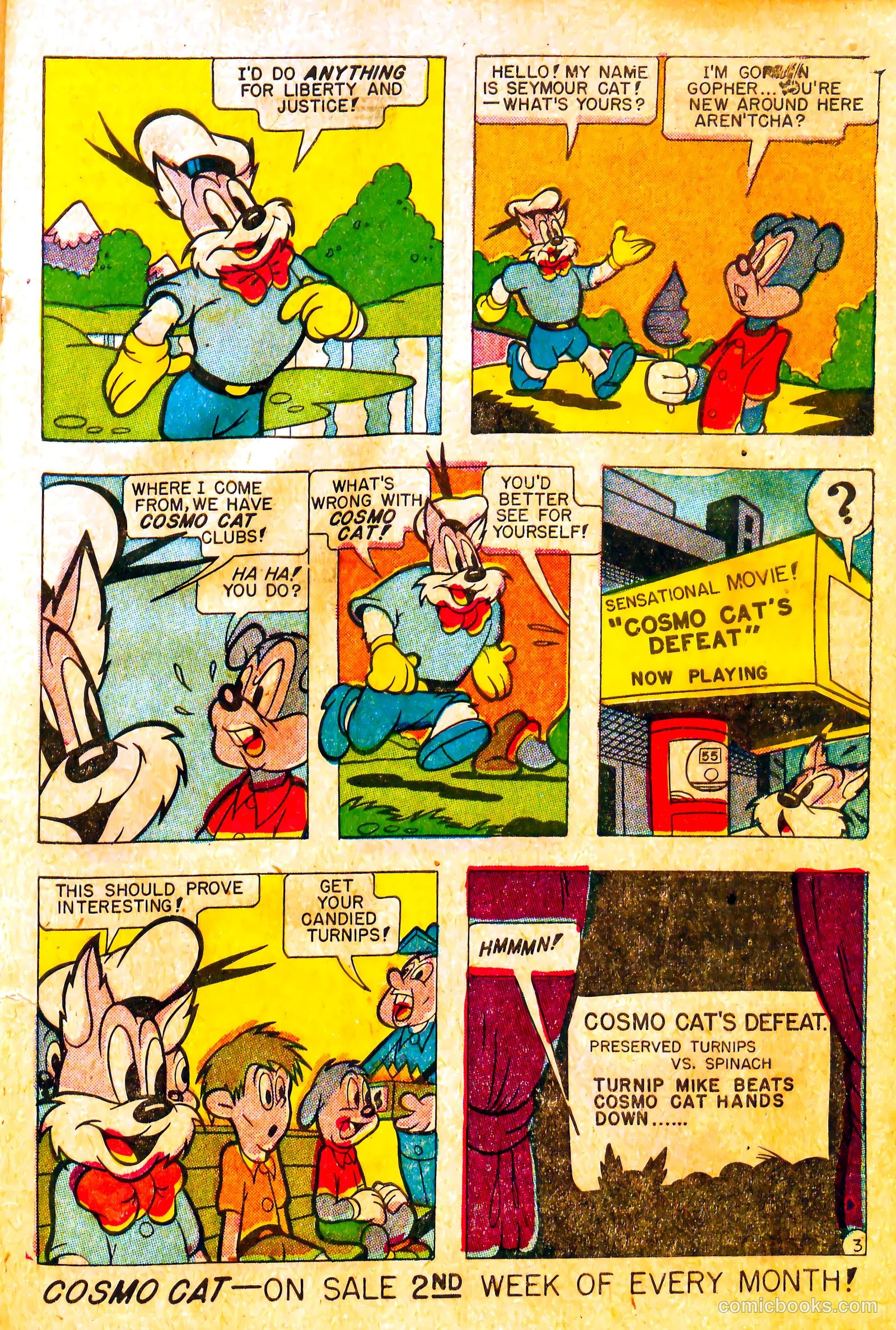 Cosmo Cat #9 (1947) — page 19 of 36