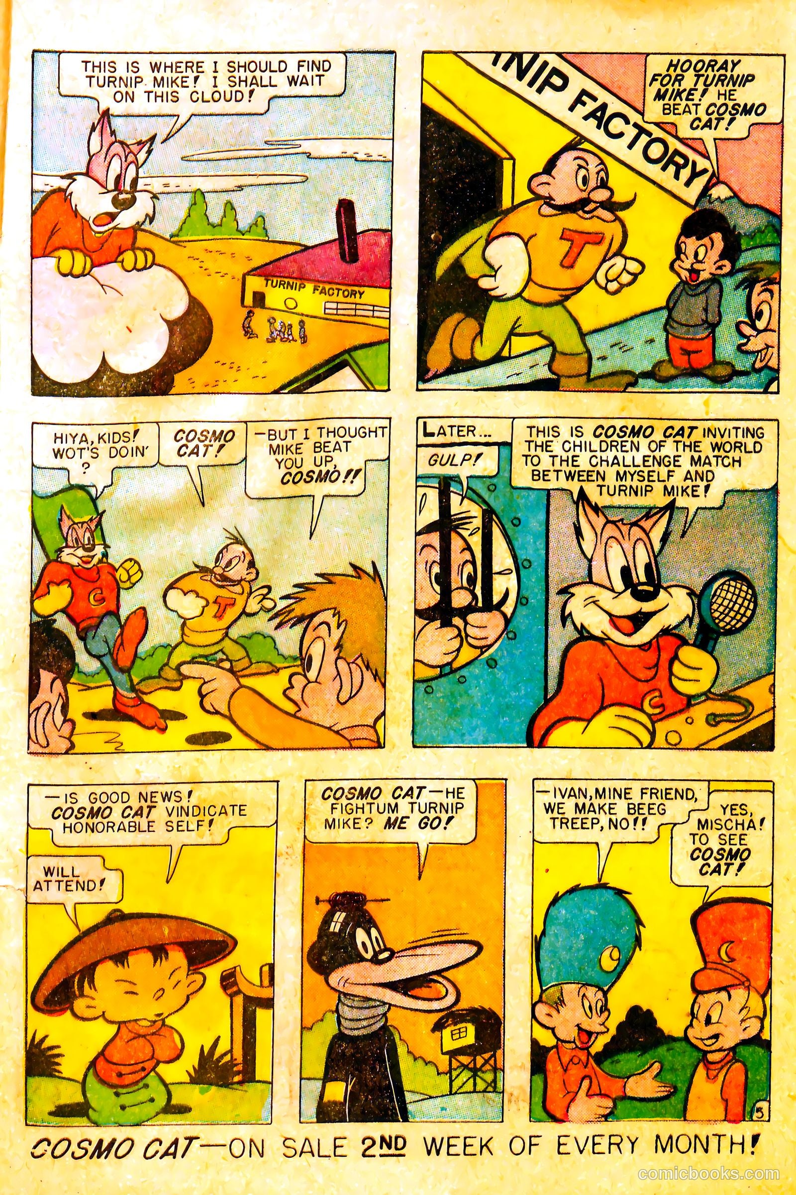 Cosmo Cat #9 (1947) — page 21 of 36