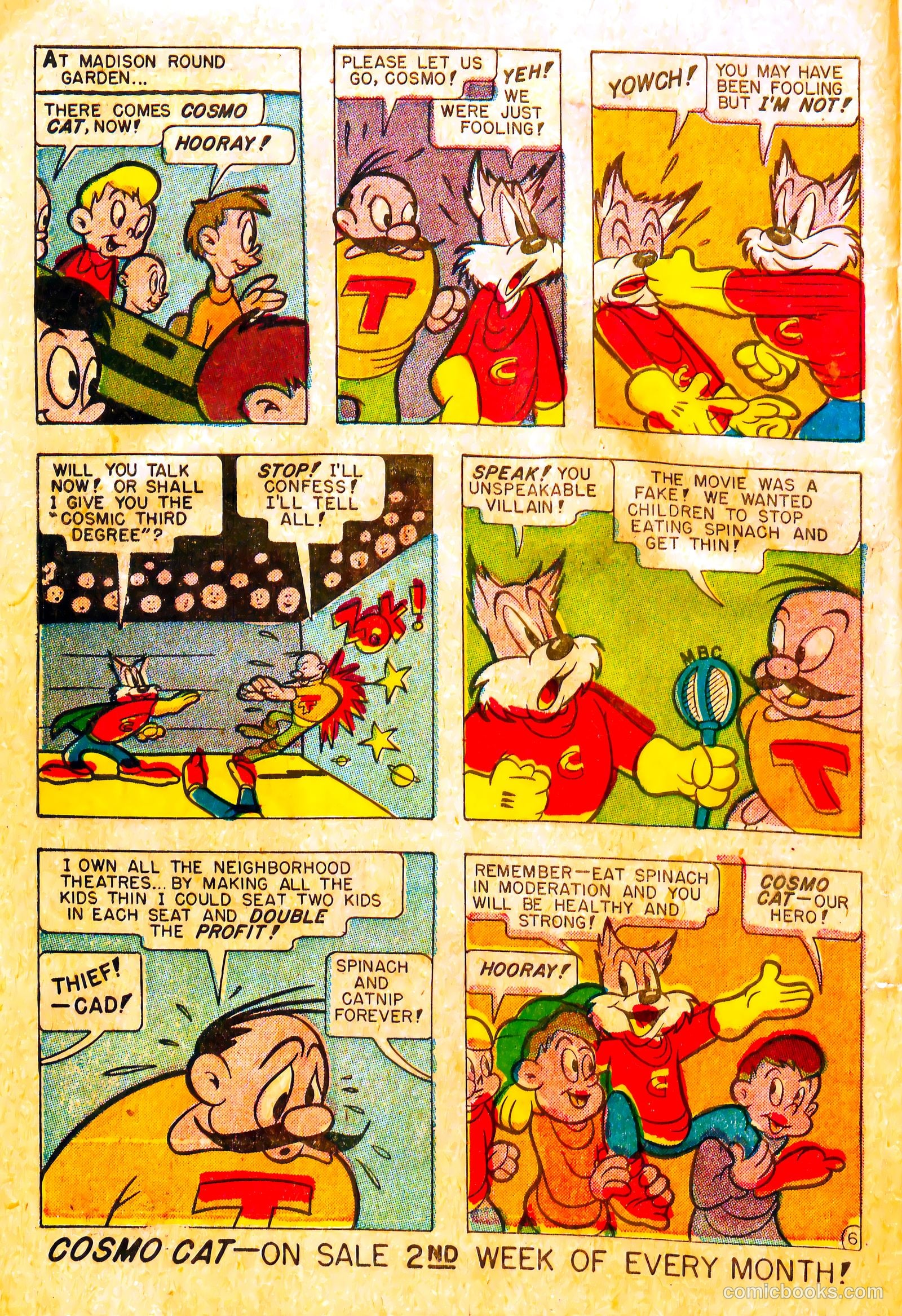 Cosmo Cat #9 (1947) — page 22 of 36