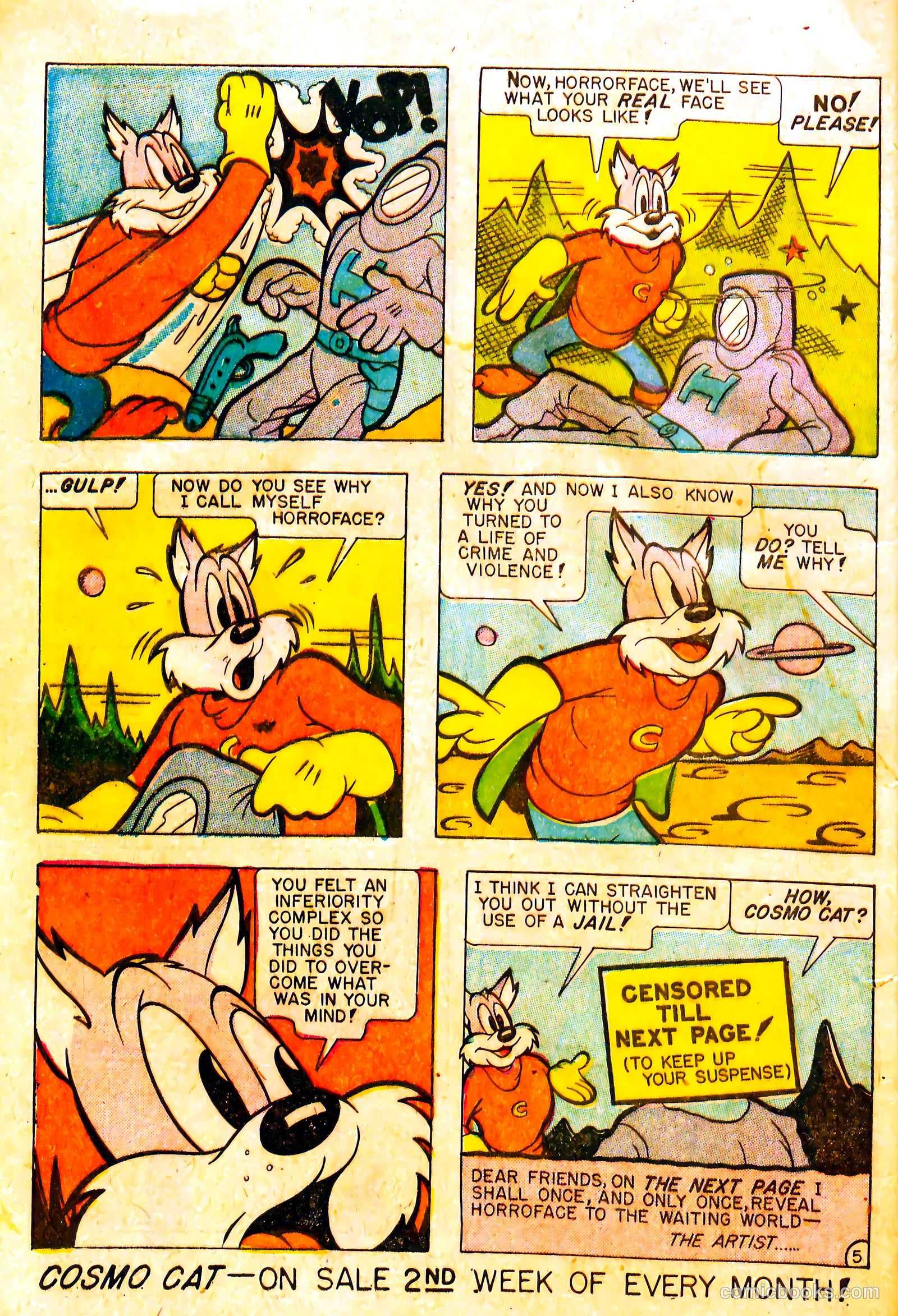 Cosmo Cat #9 (1947) — page 32 of 36