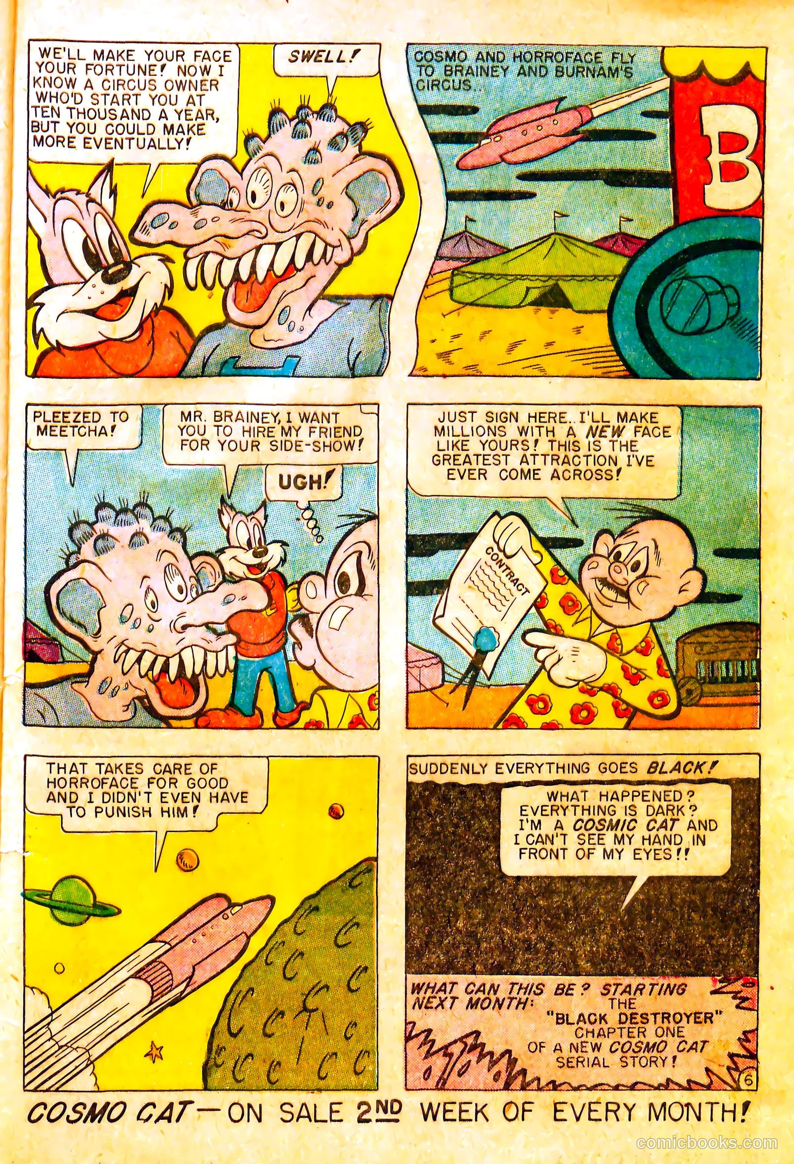 Cosmo Cat #9 (1947) — page 33 of 36