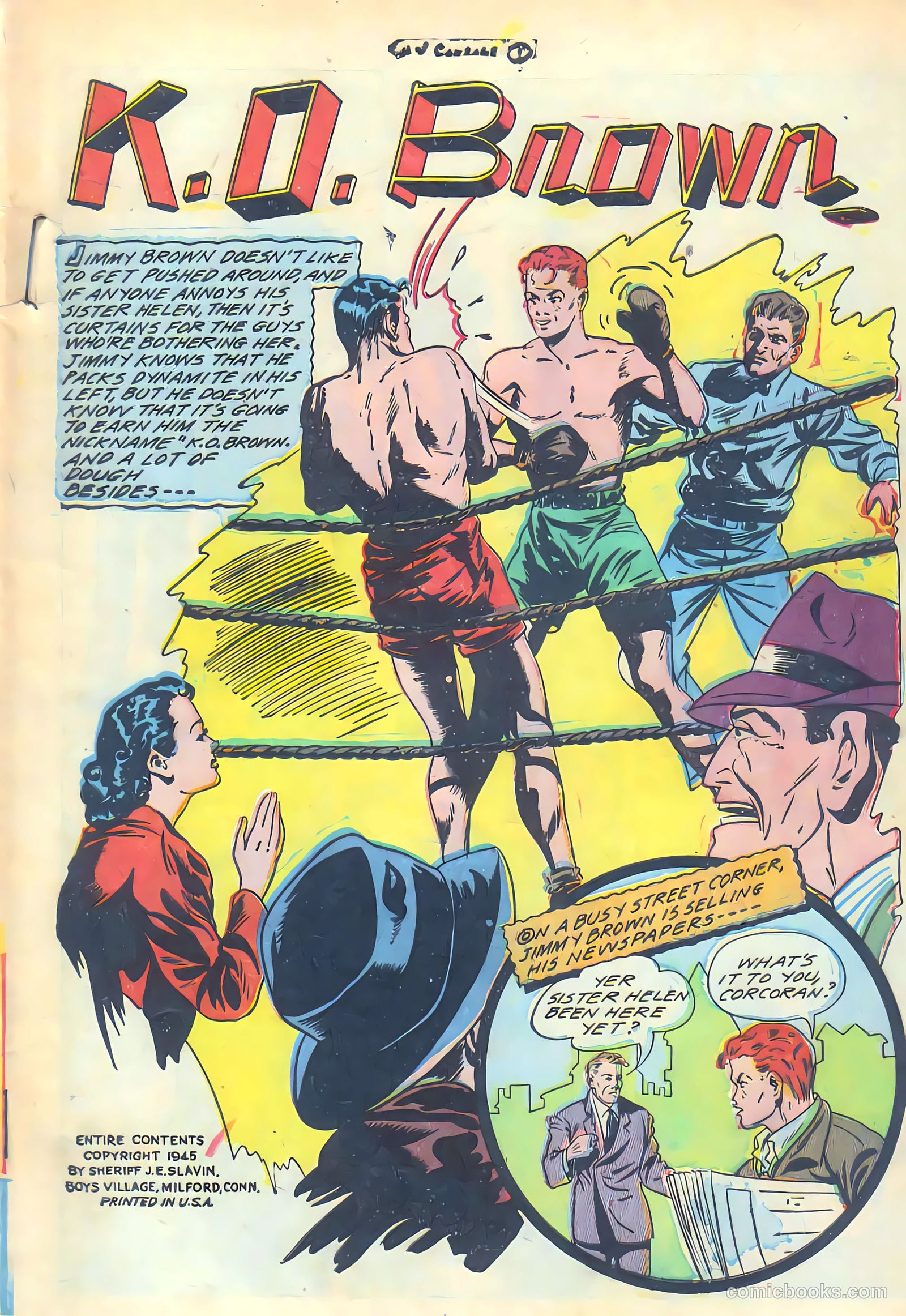 Courage Comics #2 (1945) — page 3 of 52